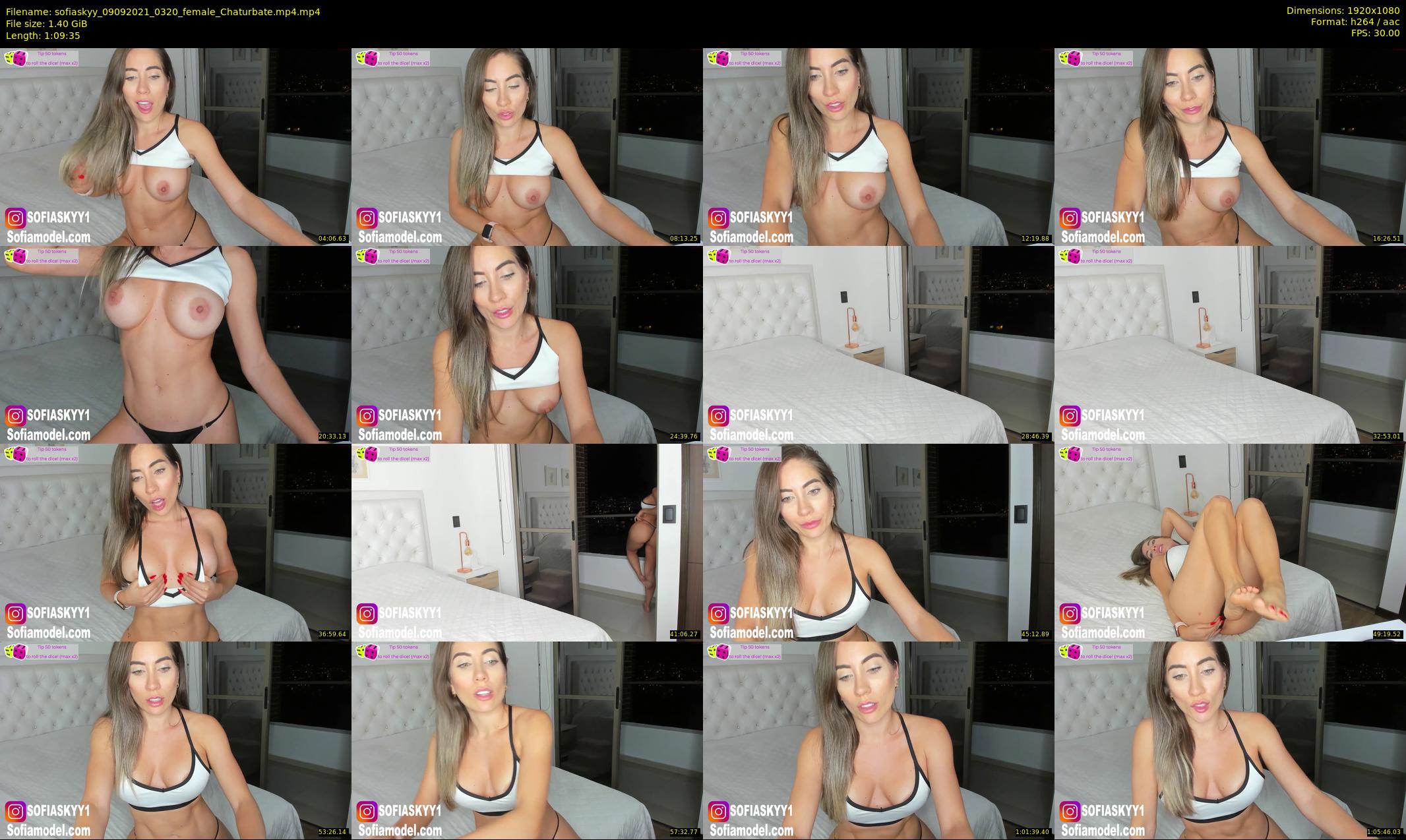 sofiaskyy — 70 minute Chaturbate female cam show recording, 1080p, Sep 9, 2021
