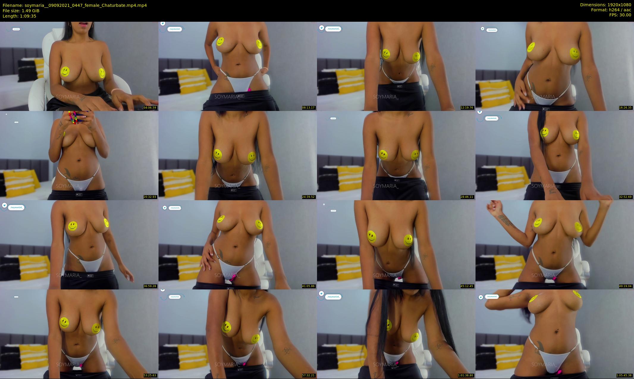 soymaria_ — 70 minute Chaturbate female cam show recording, 1080p, Sep 9, 2021