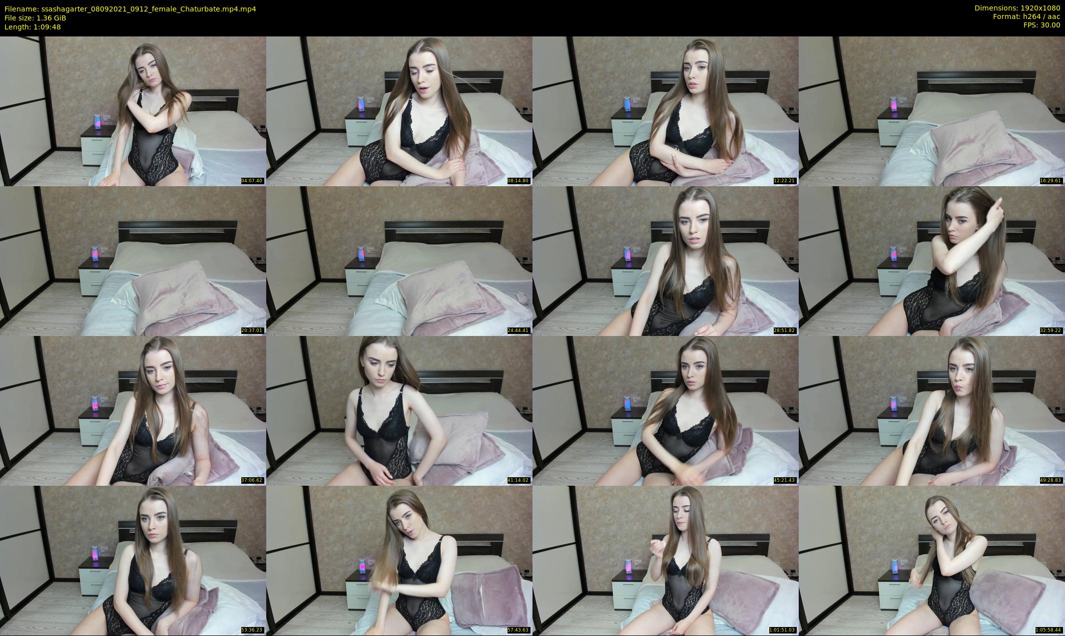 ssashagarter — 70 minute Chaturbate female cam show recording, 1080p, Sep 8, 2021