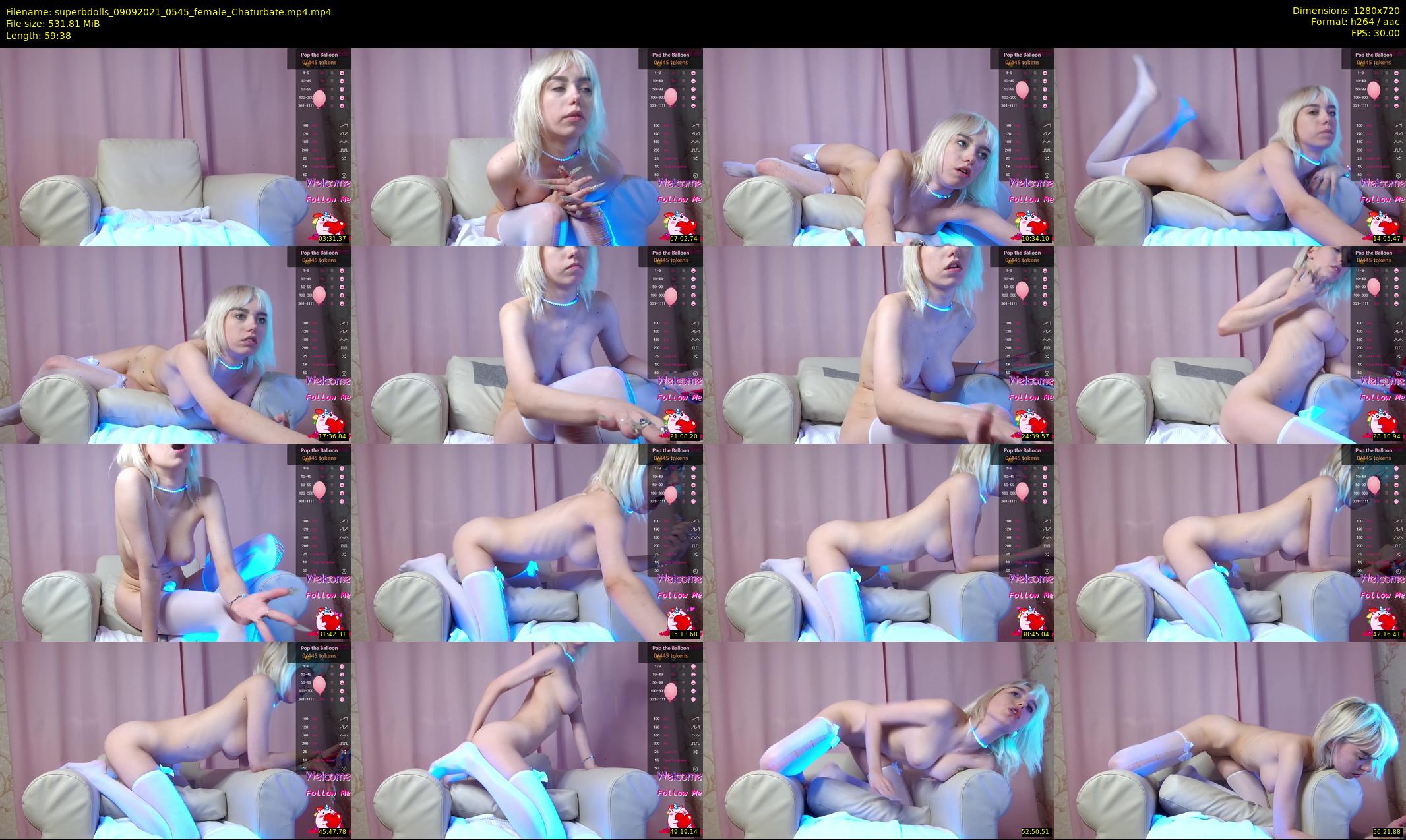 superbdolls — 60 minute Chaturbate couple cam show recording, 720p, Sep 9, 2021
