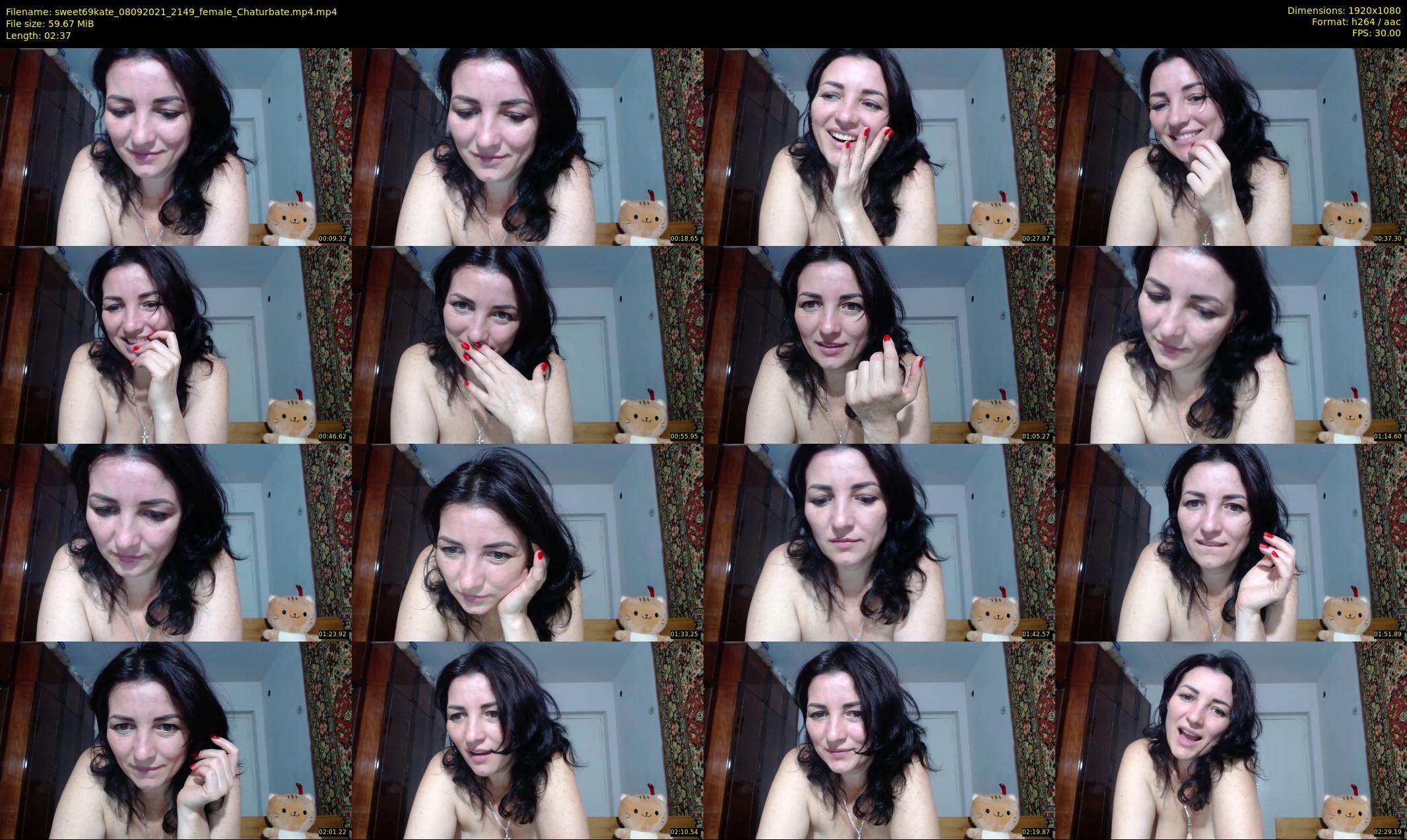 sweet69kate — 3 minute Chaturbate female cam show recording, 1080p, Sep 8, 2021