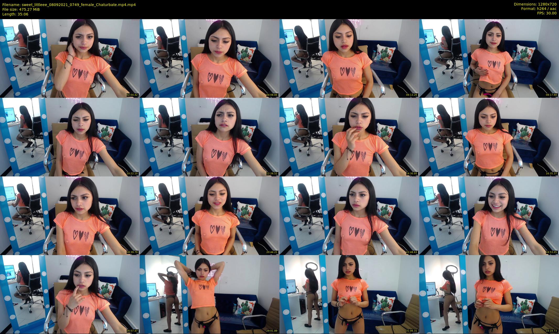 sweet_littleee — 36 minute Chaturbate female cam show recording, 720p, Sep 8, 2021