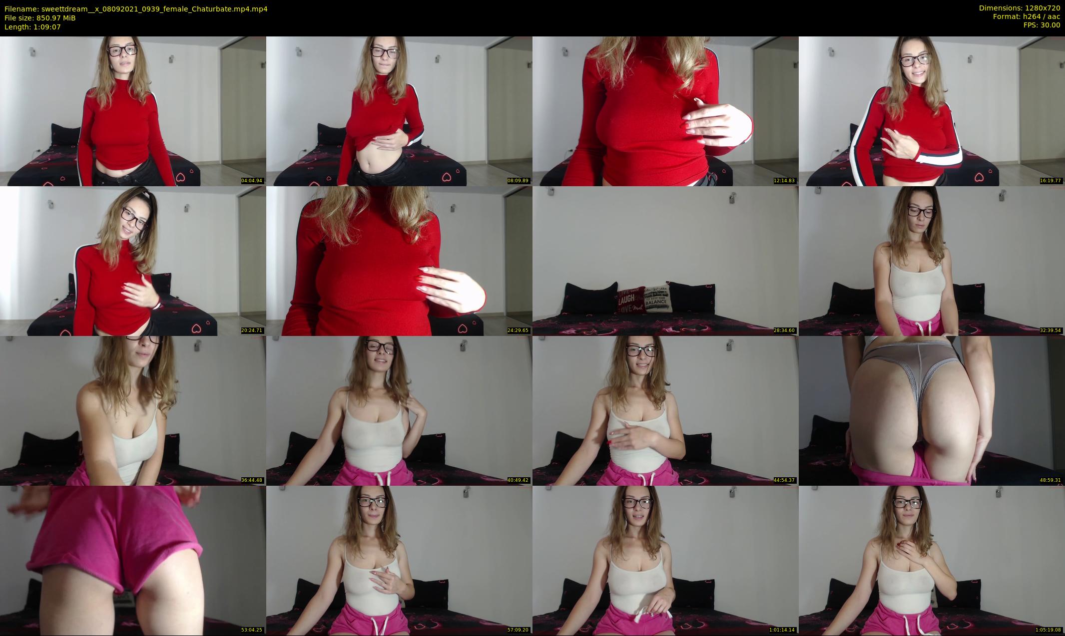 sweettdream__x — 70 minute Chaturbate female cam show recording, 720p, Sep 8, 2021