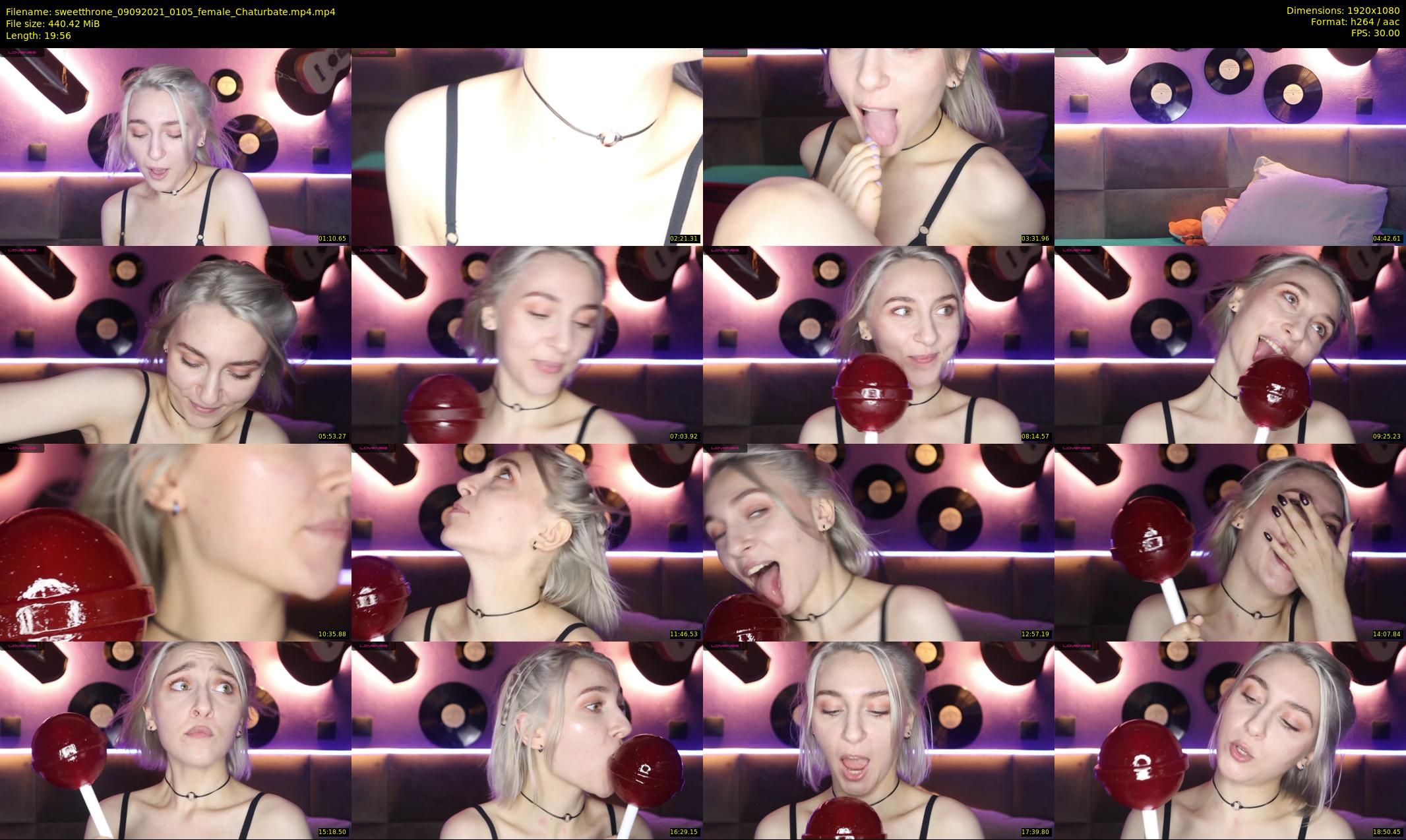 sweetthrone — 20 minute Chaturbate couple cam show recording, 1080p, Sep 9, 2021