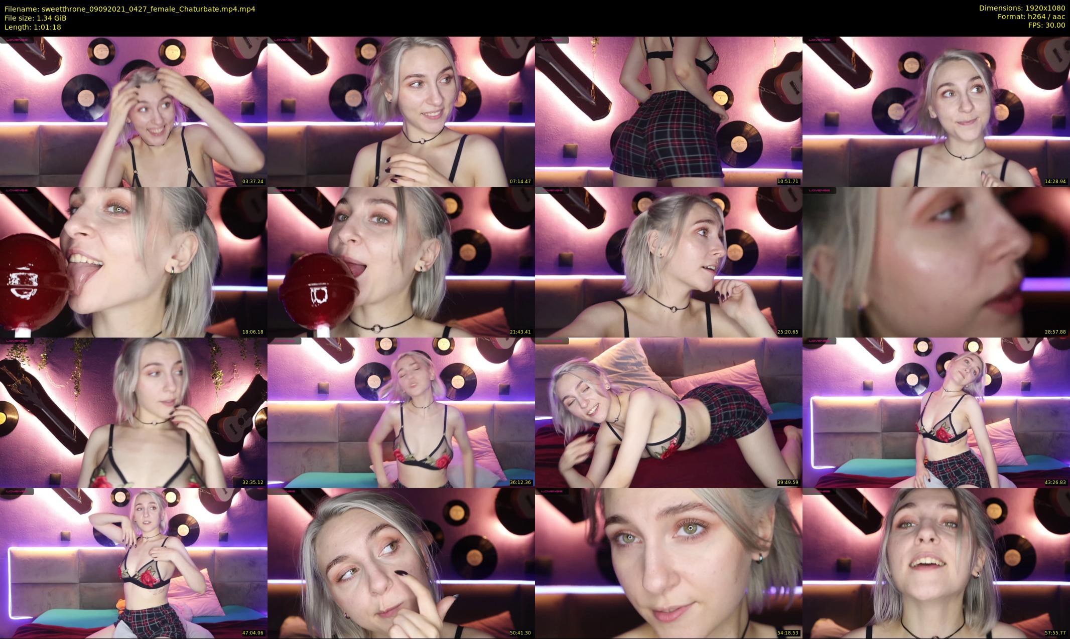 sweetthrone — 62 minute Chaturbate couple cam show recording, 1080p, Sep 9, 2021