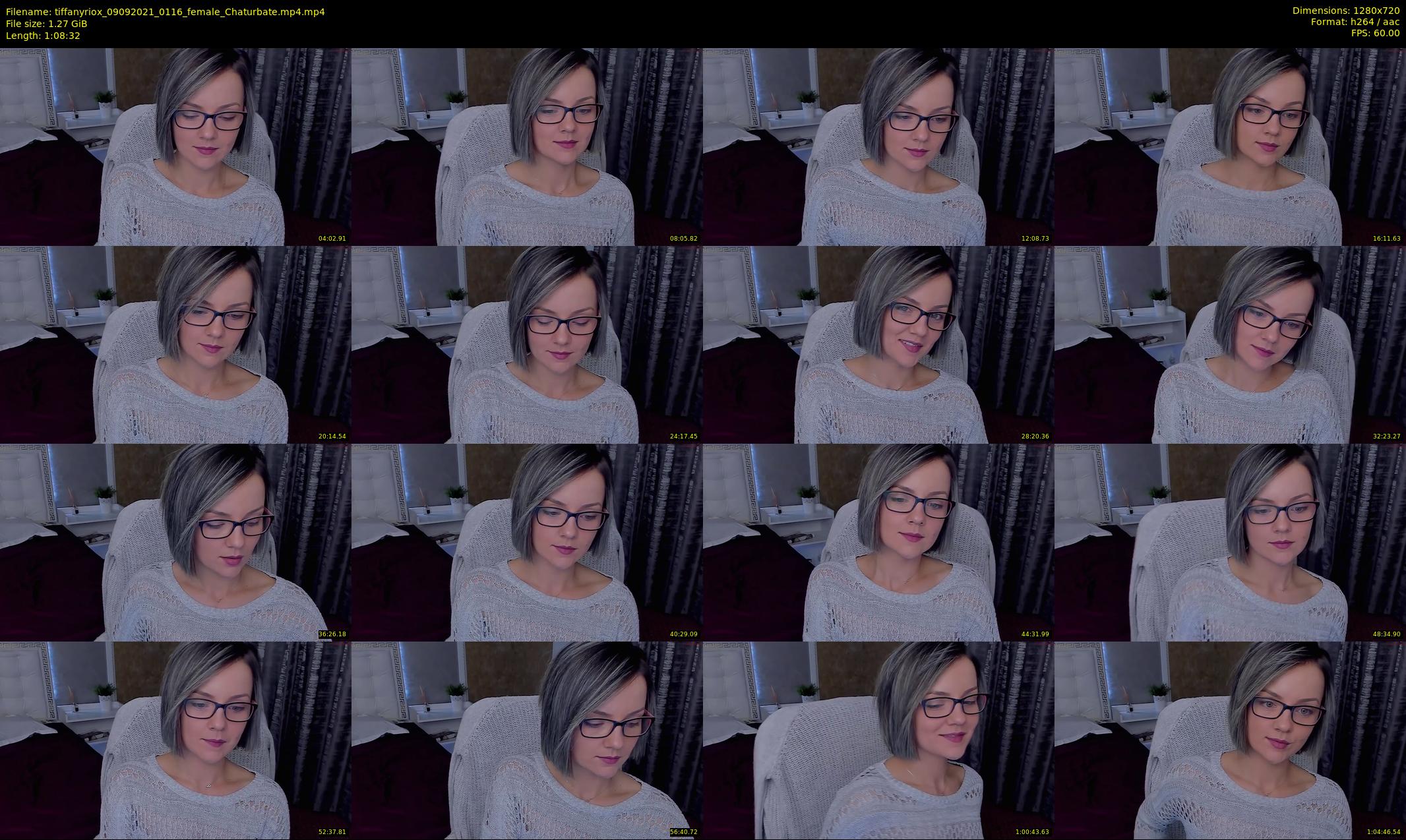 tiffanyriox — 69 minute Chaturbate female cam show recording, 720p, Sep 9, 2021