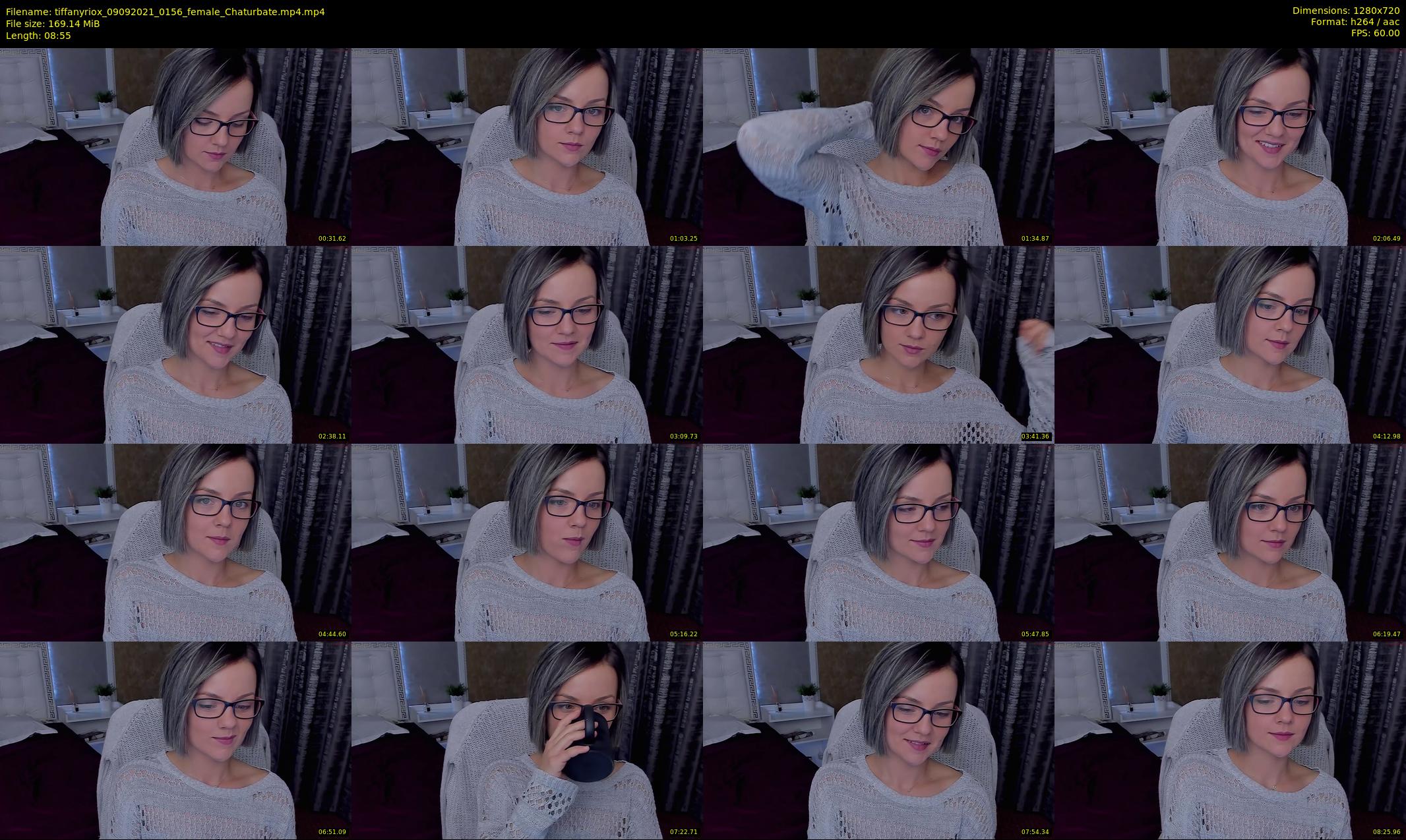 tiffanyriox — 9 minute Chaturbate female cam show recording, 720p, Sep 9, 2021