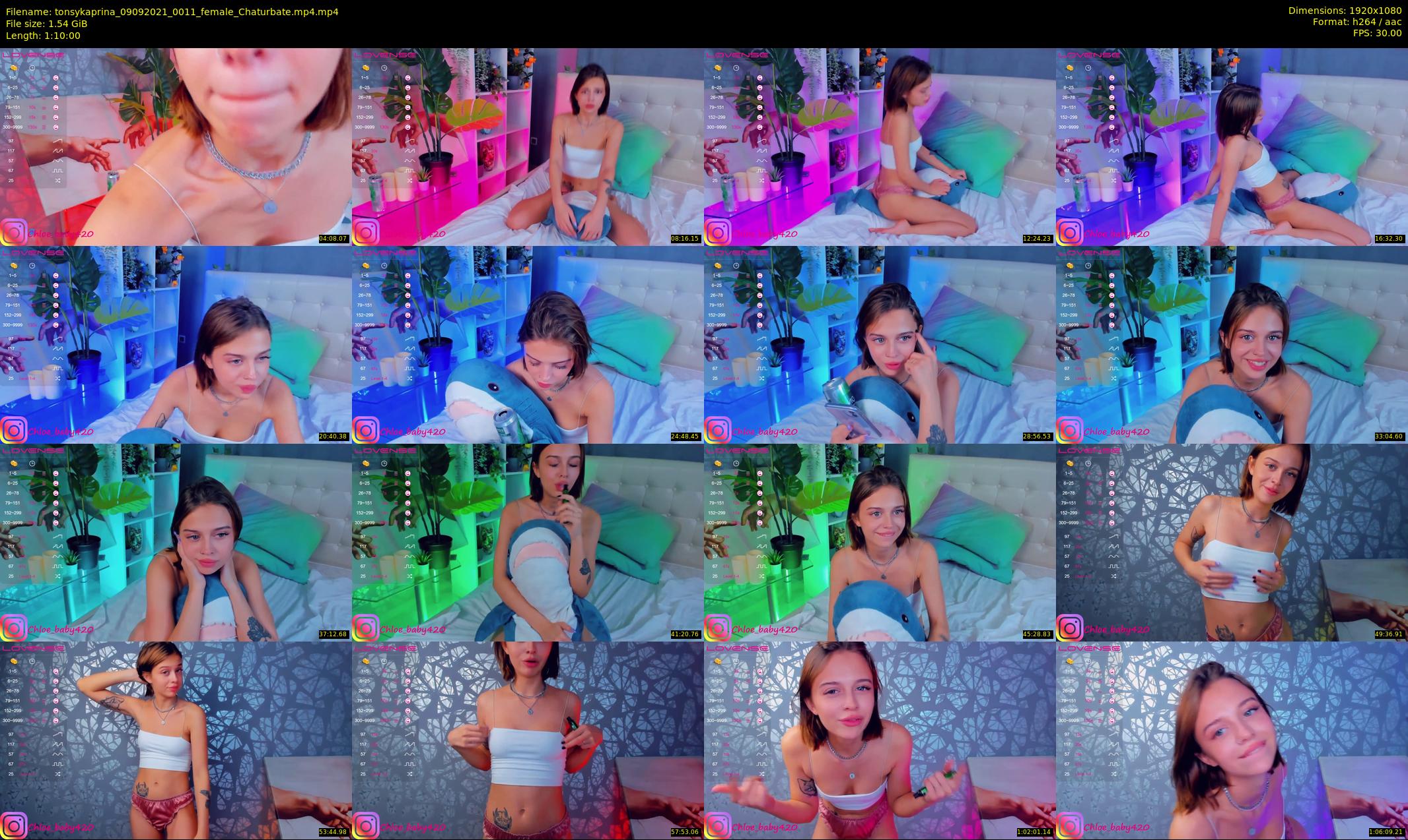 tonsykaprina — 70 minute Chaturbate couple cam show recording, 1080p, Sep 9, 2021