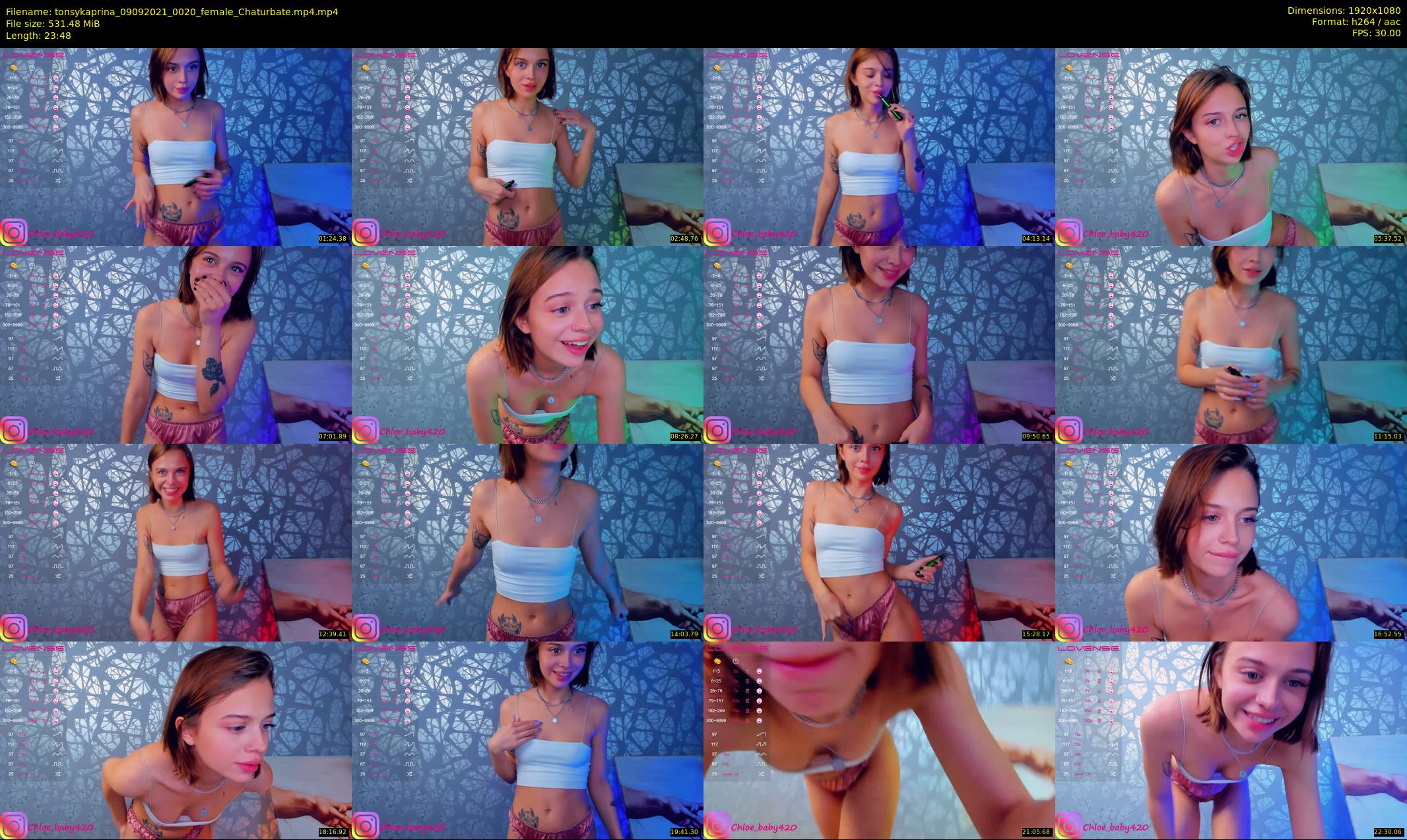 tonsykaprina — 24 minute Chaturbate couple cam show recording, 1080p, Sep 9, 2021