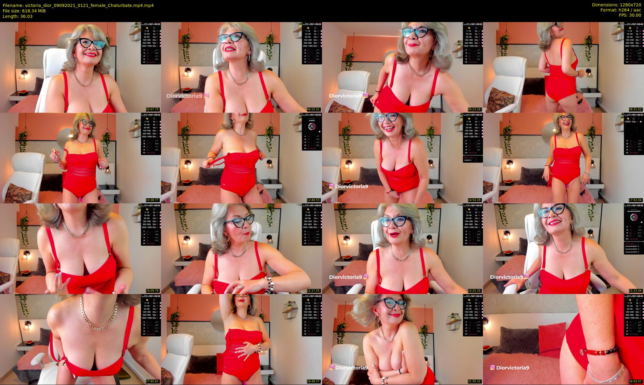 victoria_dior — 37 minute Chaturbate female cam show recording, 720p, Sep 9, 2021