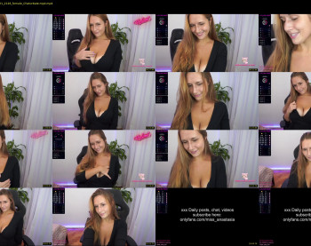 yours_anastasia — 38 minute Chaturbate female cam show recording, 1080p, Sep 8, 2021