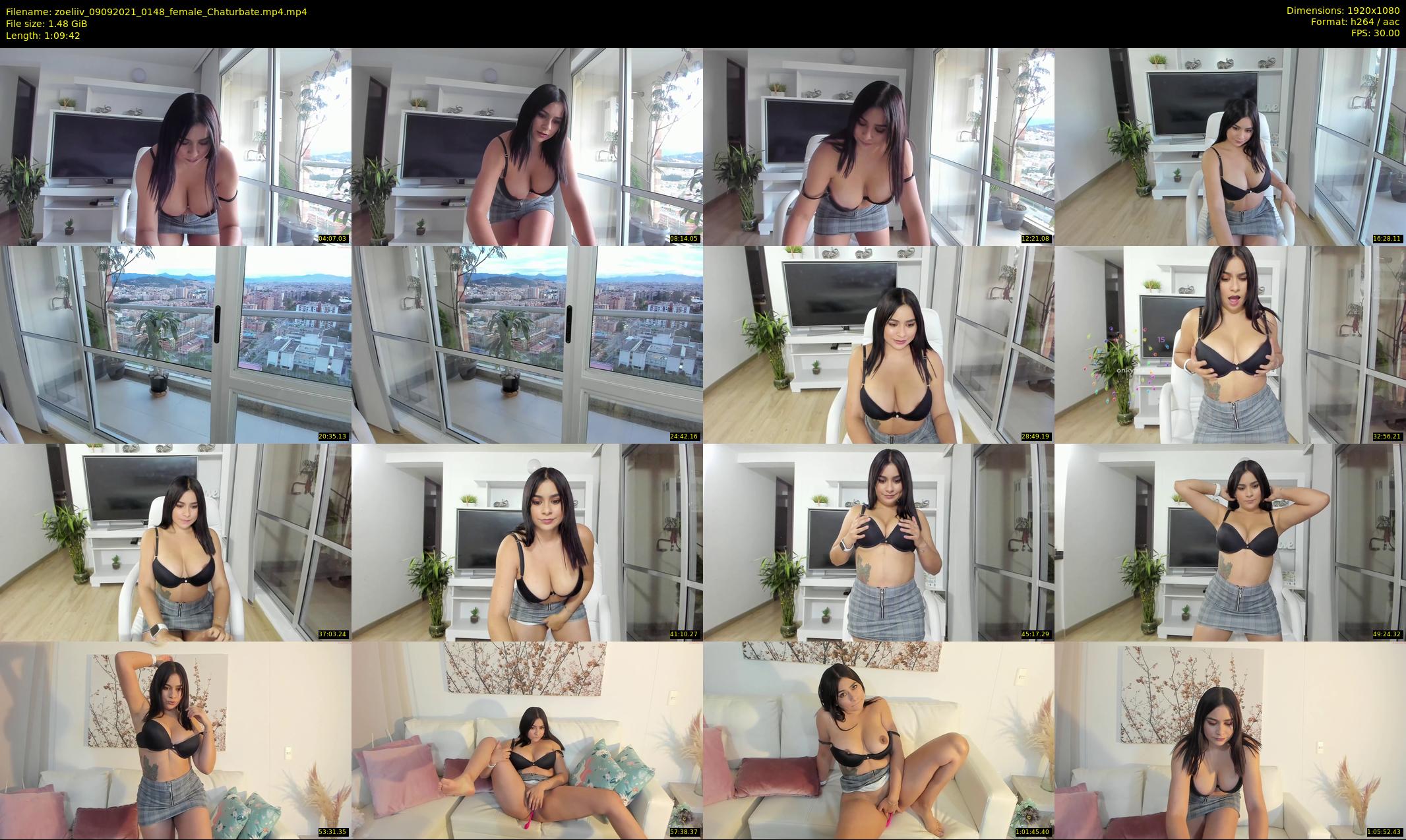 zoeliiv — 70 minute Chaturbate female cam show recording, 1080p, Sep 9, 2021