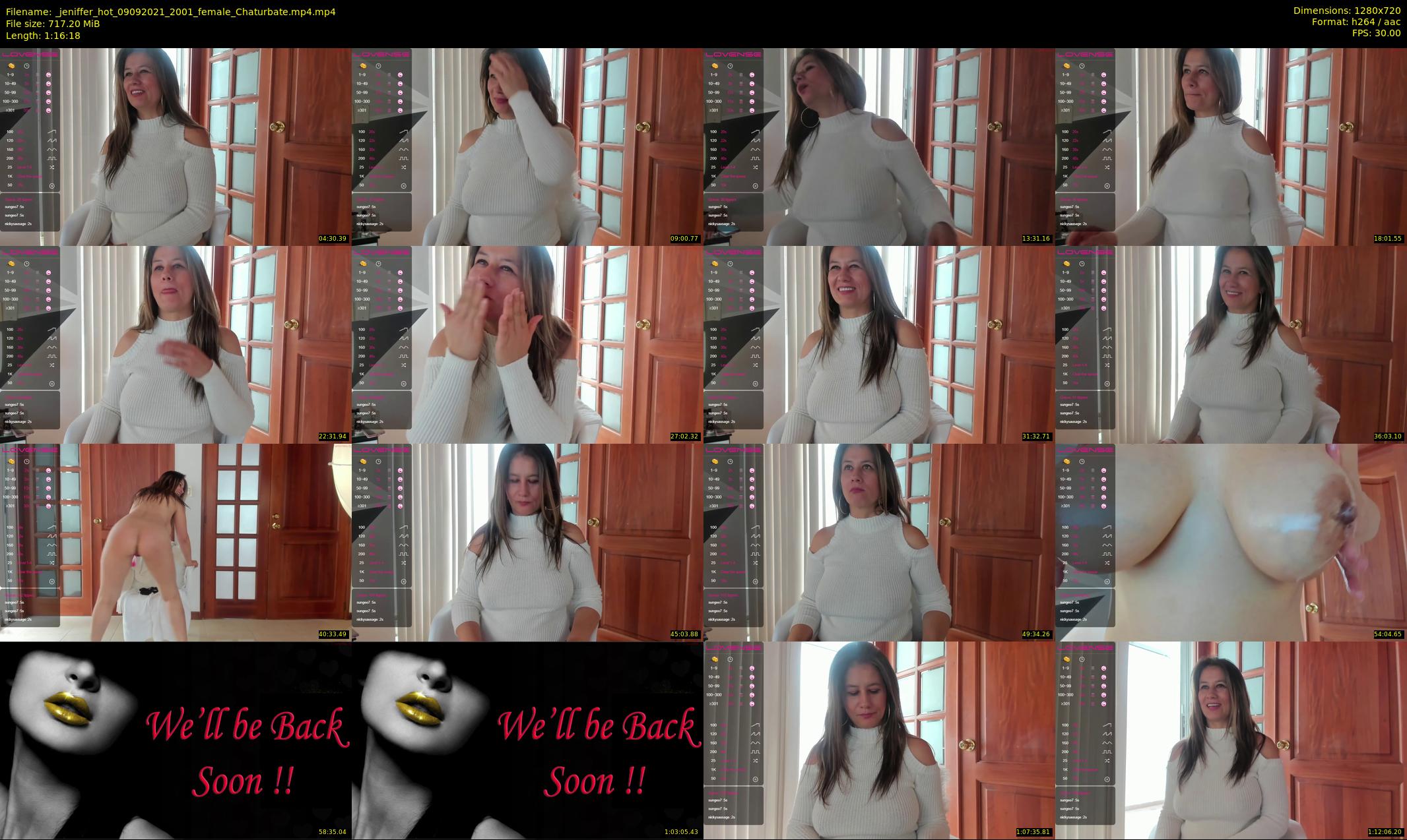 _jeniffer_hot — 77 minute Chaturbate female cam show recording, 720p, Sep 9, 2021