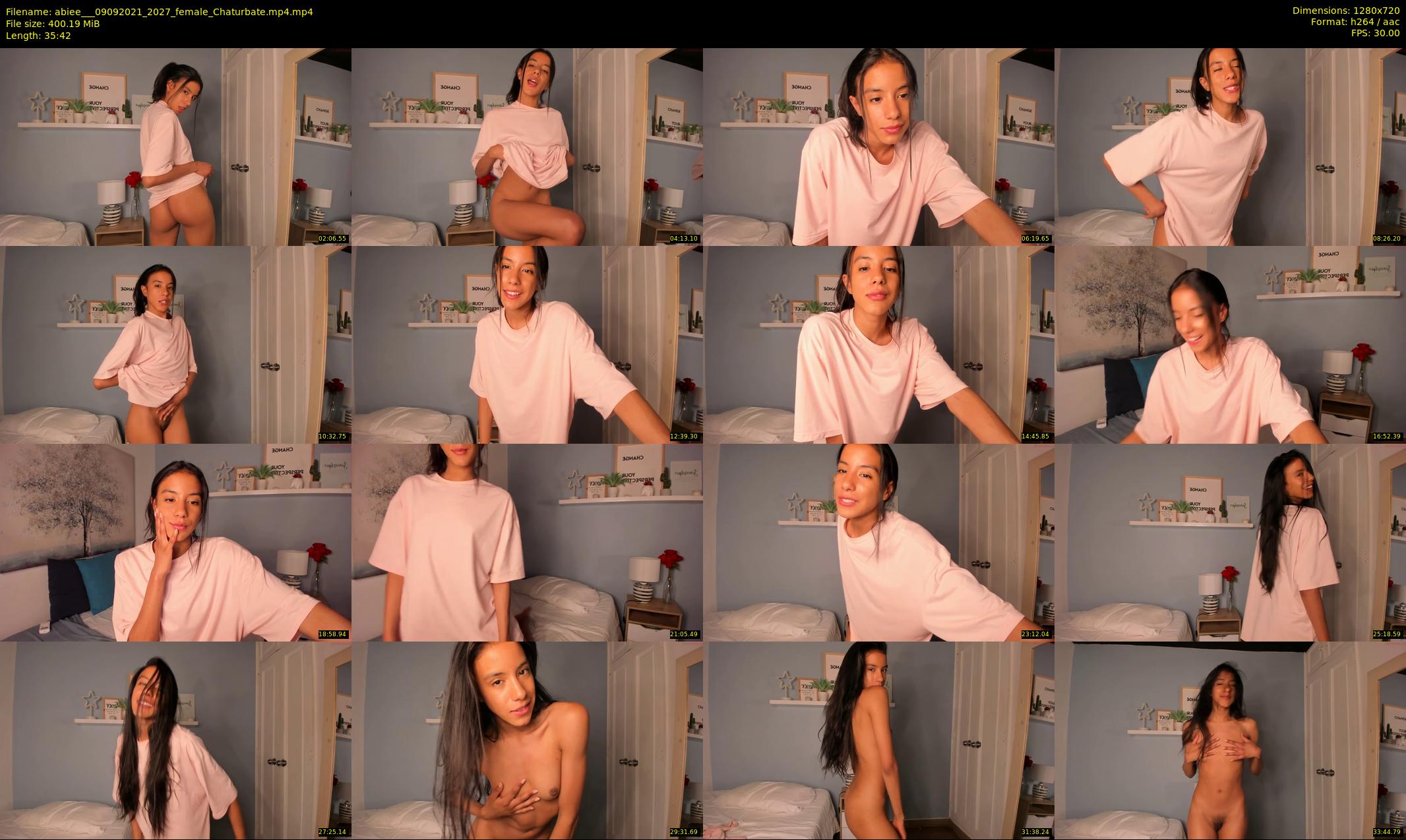 abiee__ — 36 minute Chaturbate female cam show recording, 720p, Sep 9, 2021