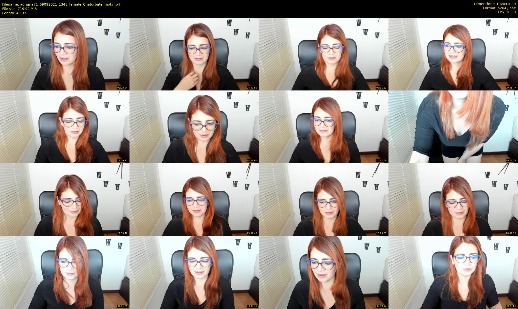 adriana71 — 41 minute Chaturbate couple cam show recording, 1080p, Sep 9, 2021