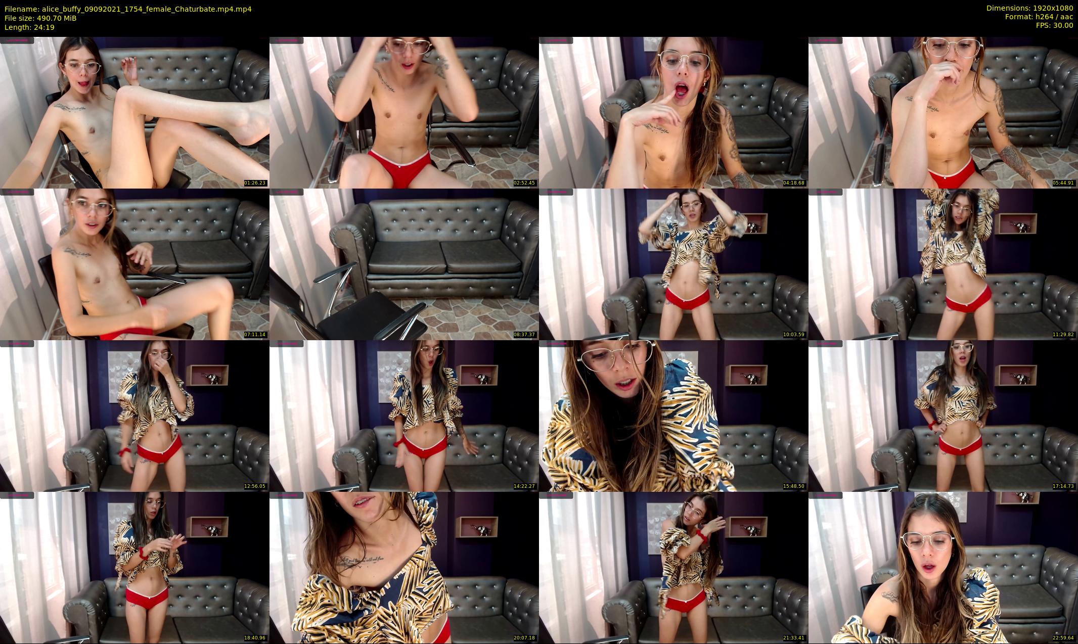 alice_buffy — 25 minute Chaturbate female cam show recording, 1080p, Sep 9, 2021