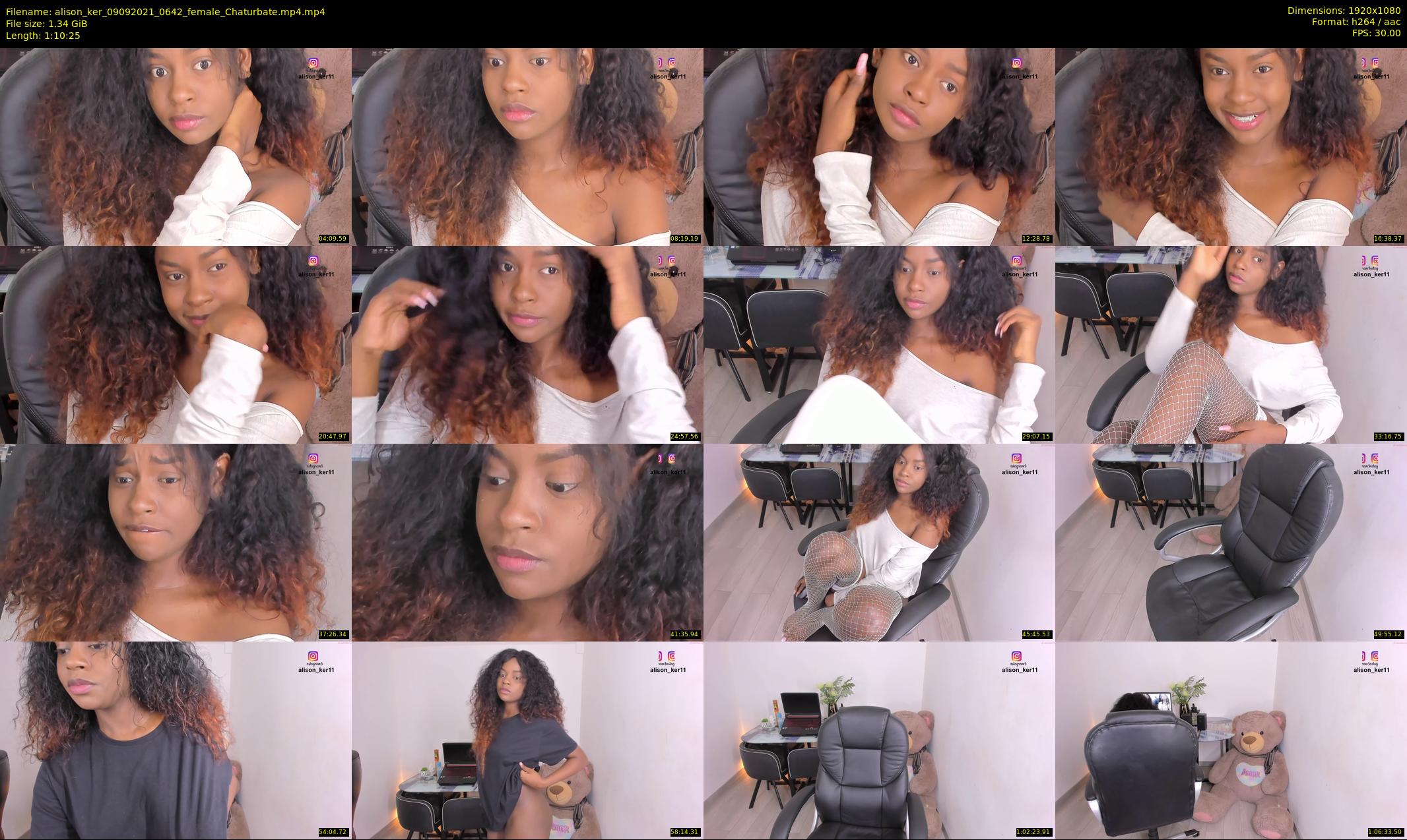 alison_ker — 71 minute Chaturbate female cam show recording, 1080p, Sep 9, 2021