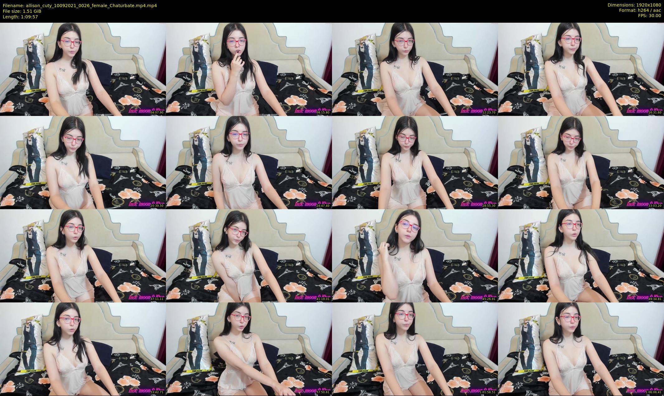 allison_cuty — 70 minute Chaturbate female cam show recording, 1080p, Sep 10, 2021