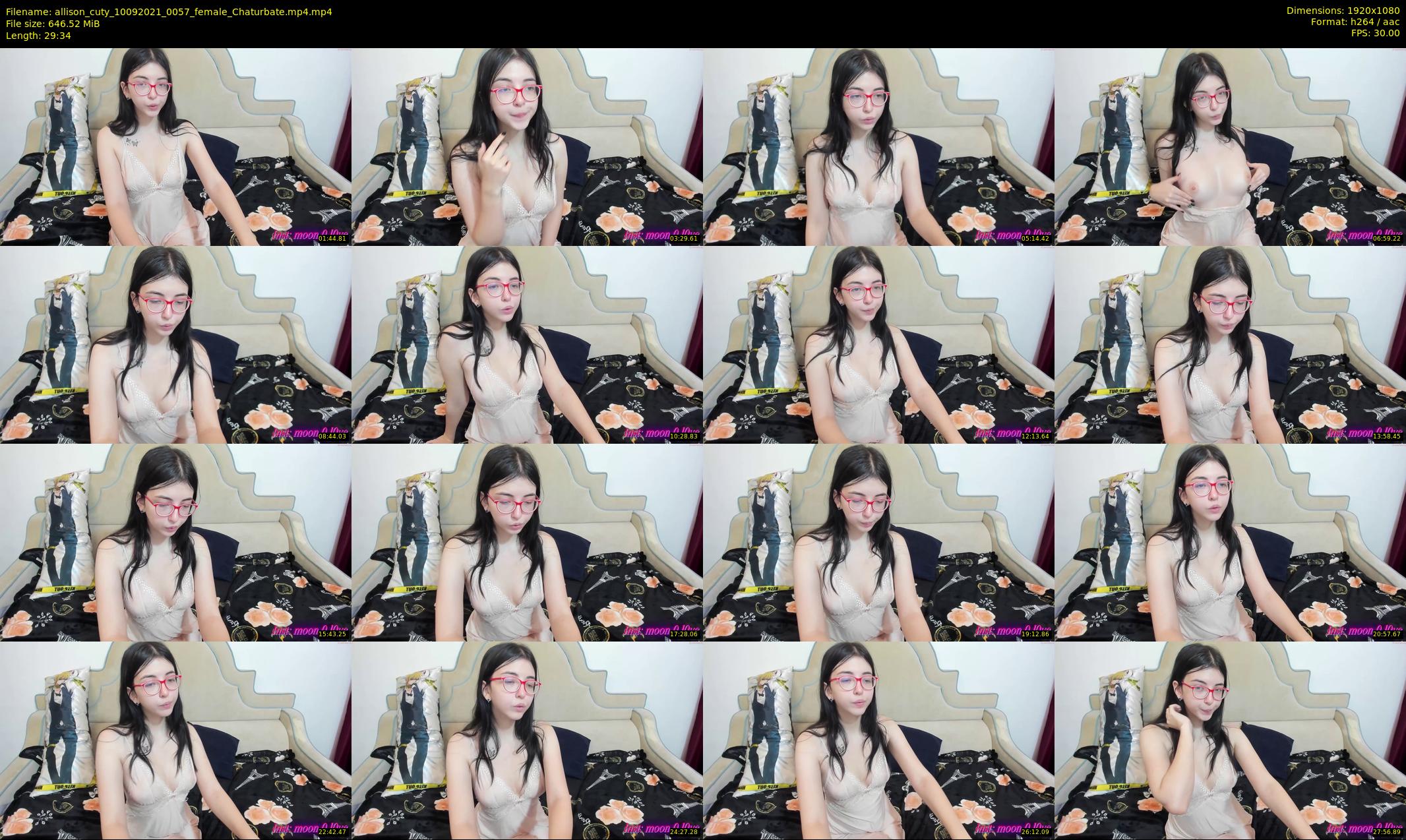 allison_cuty — 30 minute Chaturbate female cam show recording, 1080p, Sep 10, 2021