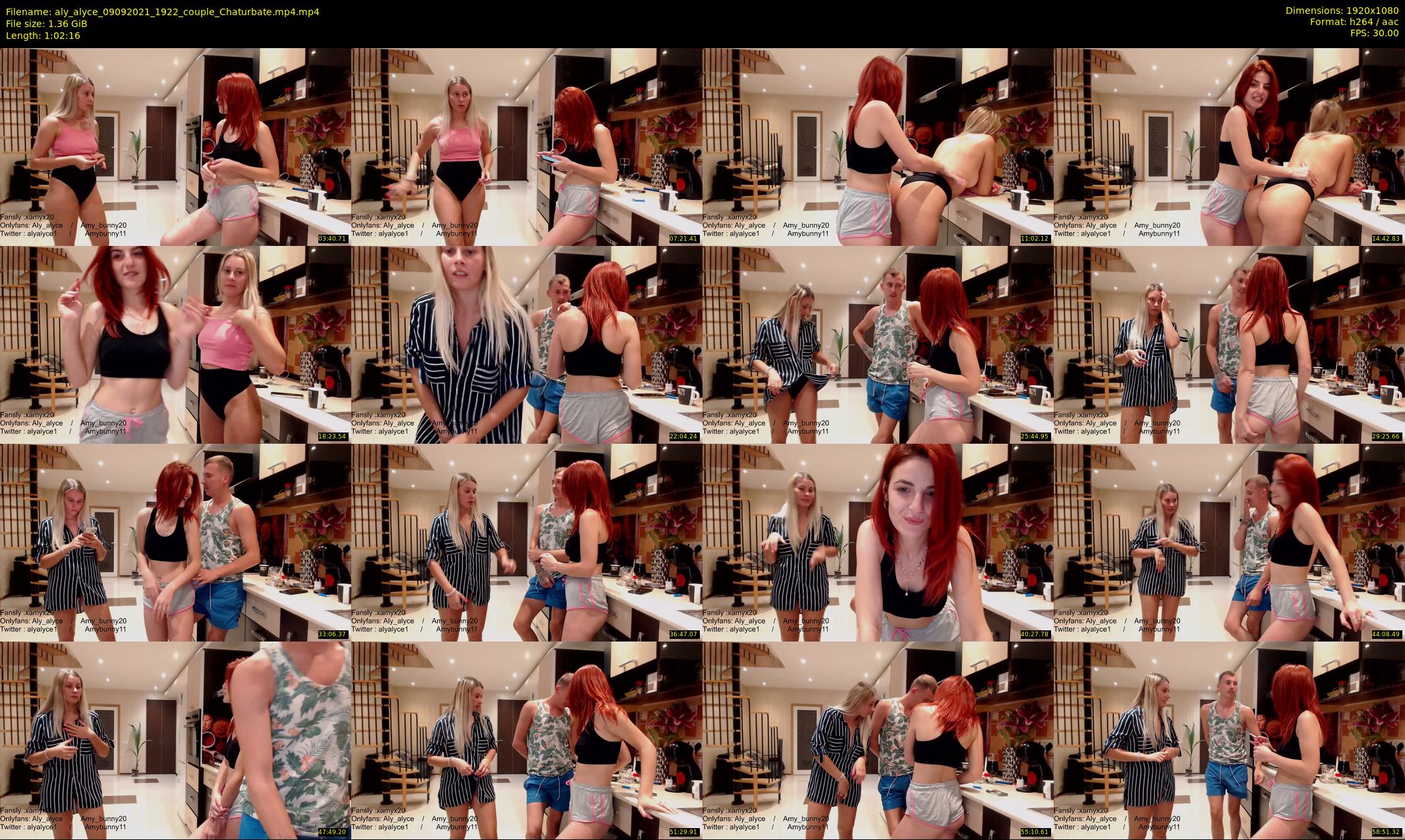 aly_alyce — 63 minute Chaturbate female cam show recording, 1080p, Sep 9, 2021