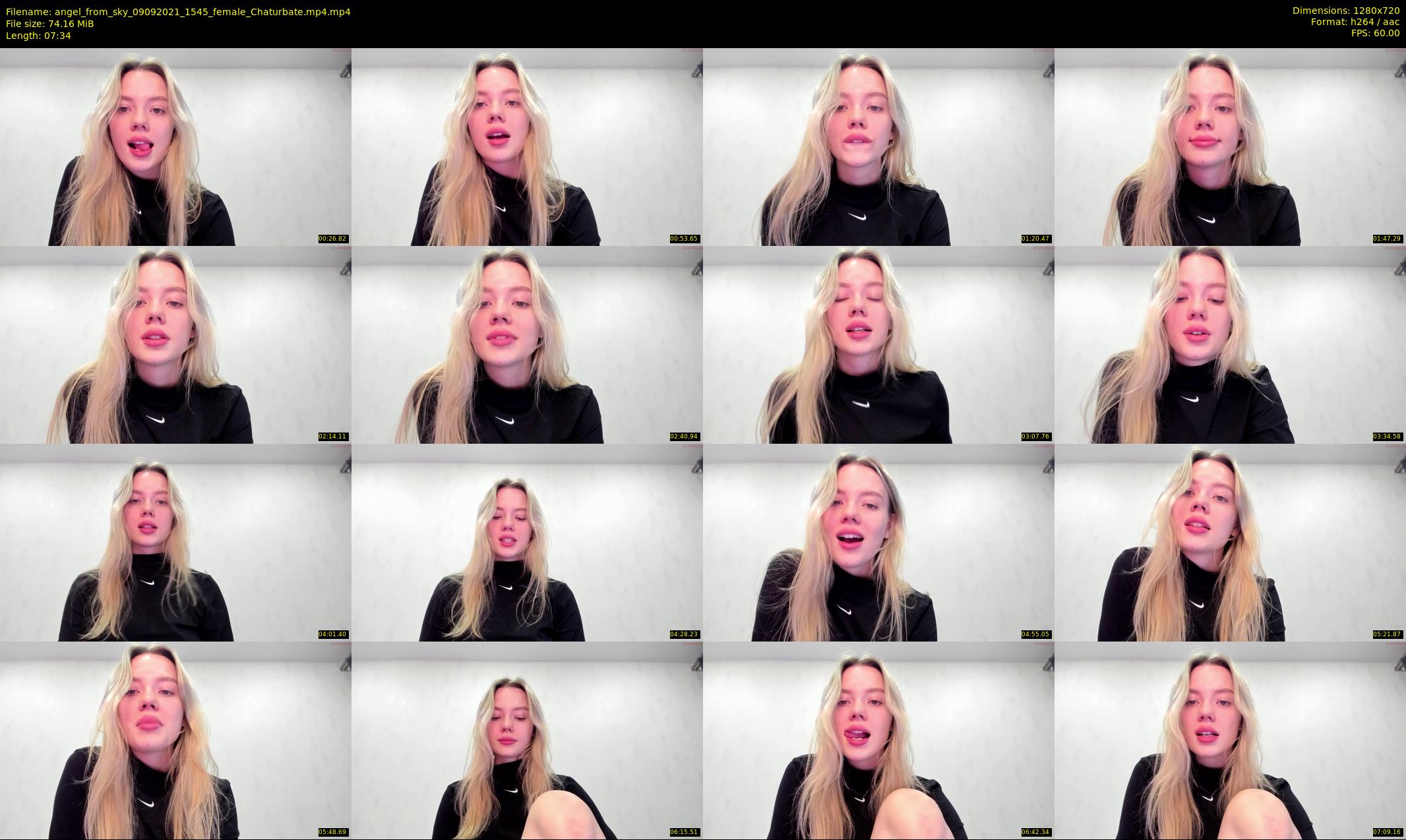 angel_from_sky — 8 minute Chaturbate female cam show recording, 720p, Sep 9, 2021