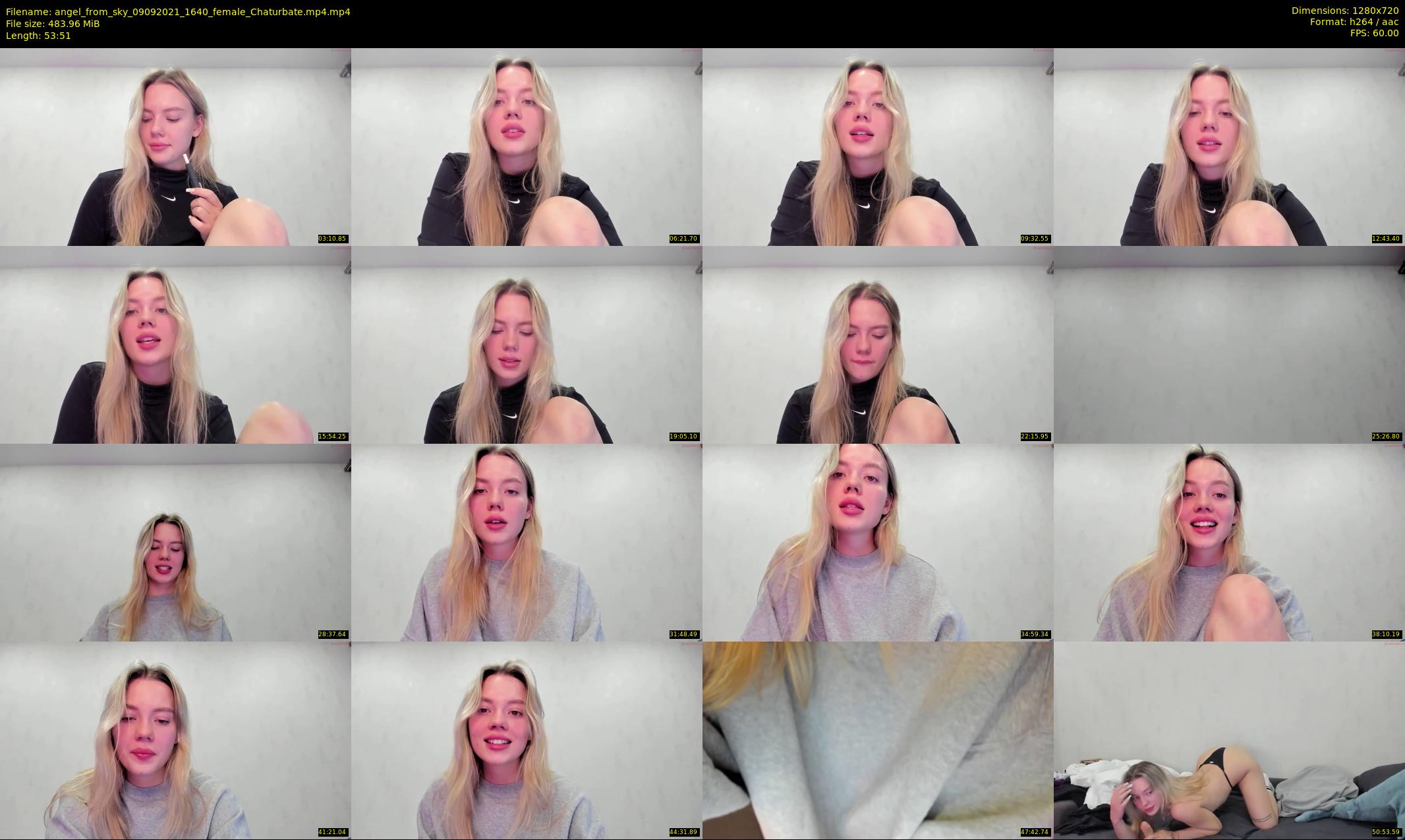 angel_from_sky — 54 minute Chaturbate female cam show recording, 720p, Sep 9, 2021