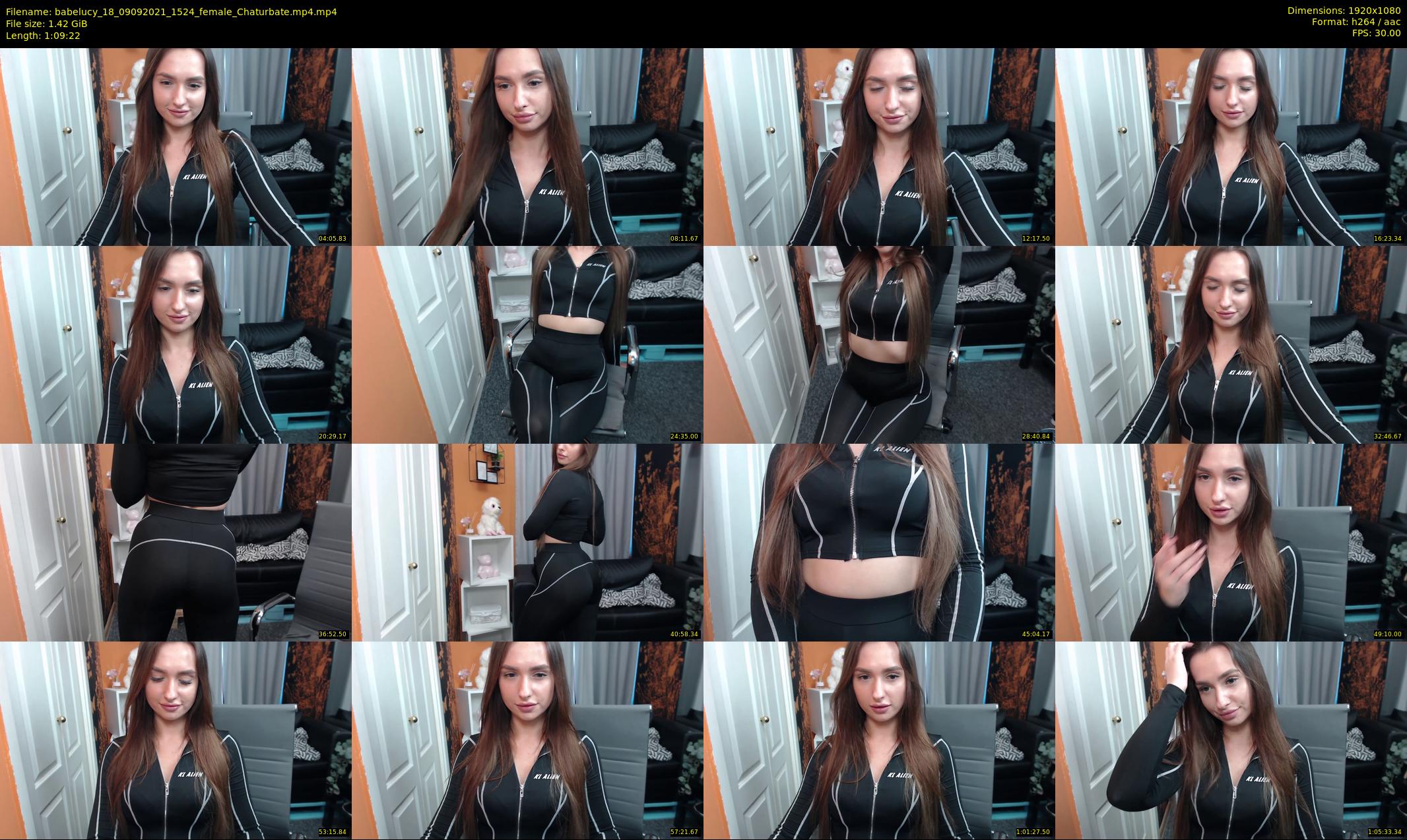 babelucy_18 — 70 minute Chaturbate female cam show recording, 1080p, Sep 9, 2021
