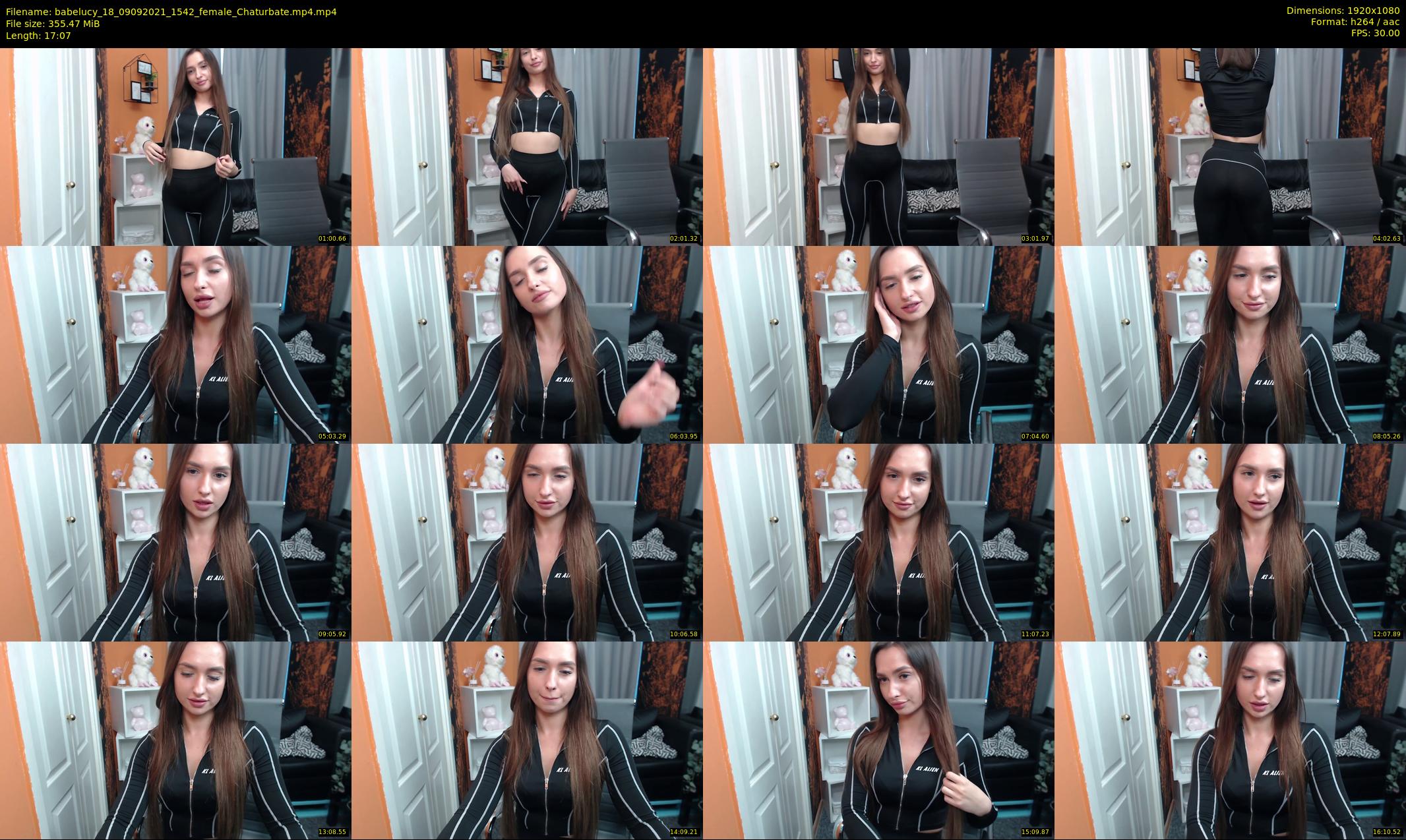 babelucy_18 — 18 minute Chaturbate female cam show recording, 1080p, Sep 9, 2021