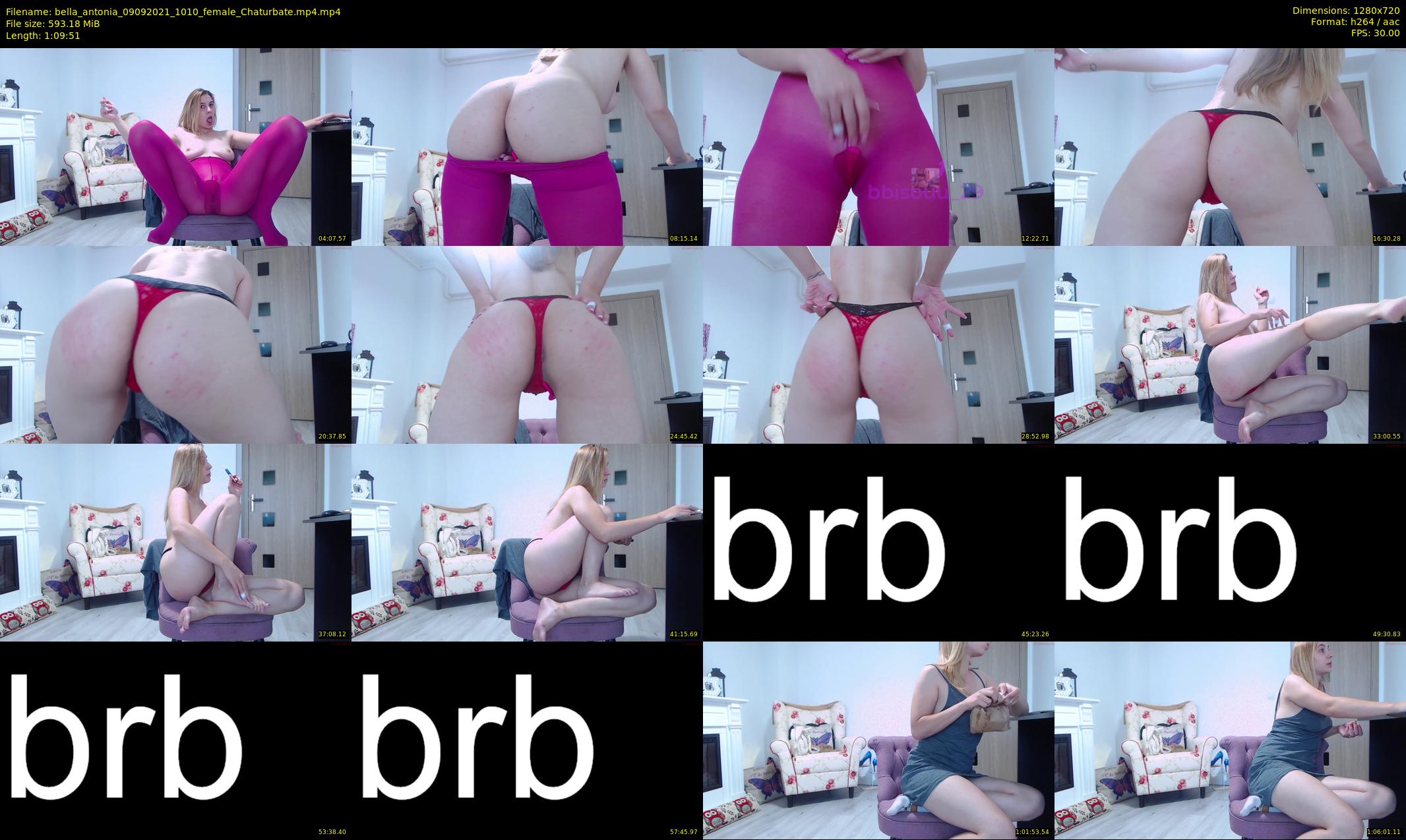 bella_antonia — 70 minute Chaturbate female cam show recording, 720p, Sep 9, 2021