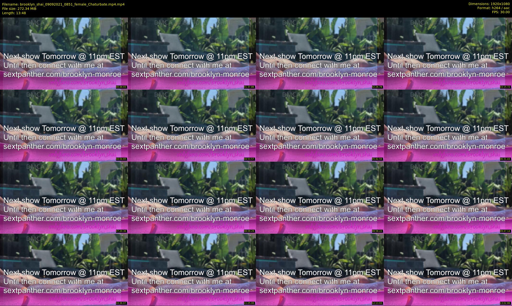 brooklyn_shai — 14 minute Chaturbate couple cam show recording, 1080p, Sep 9, 2021