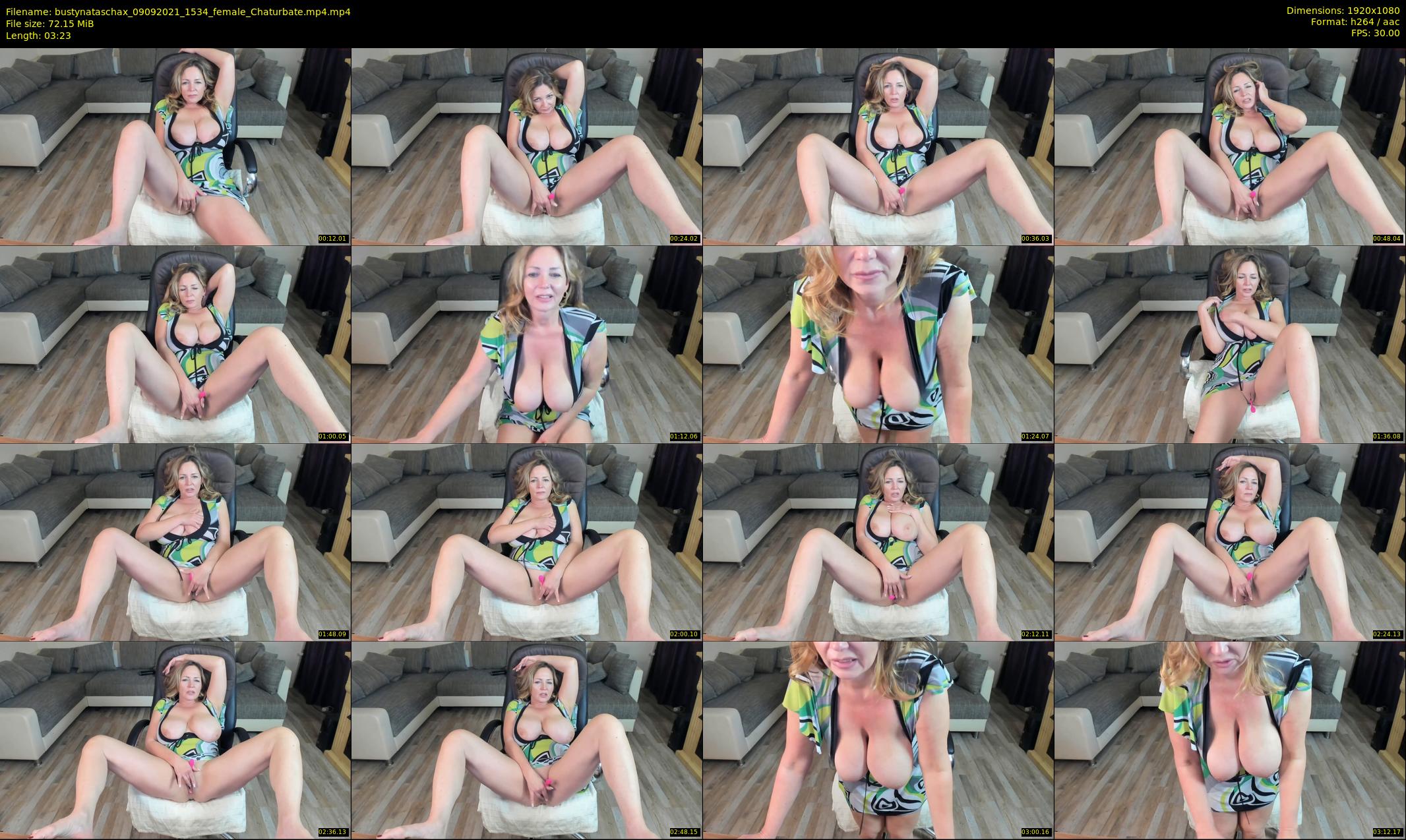 bustynataschax — 4 minute Chaturbate female cam show recording, 1080p, Sep 9, 2021