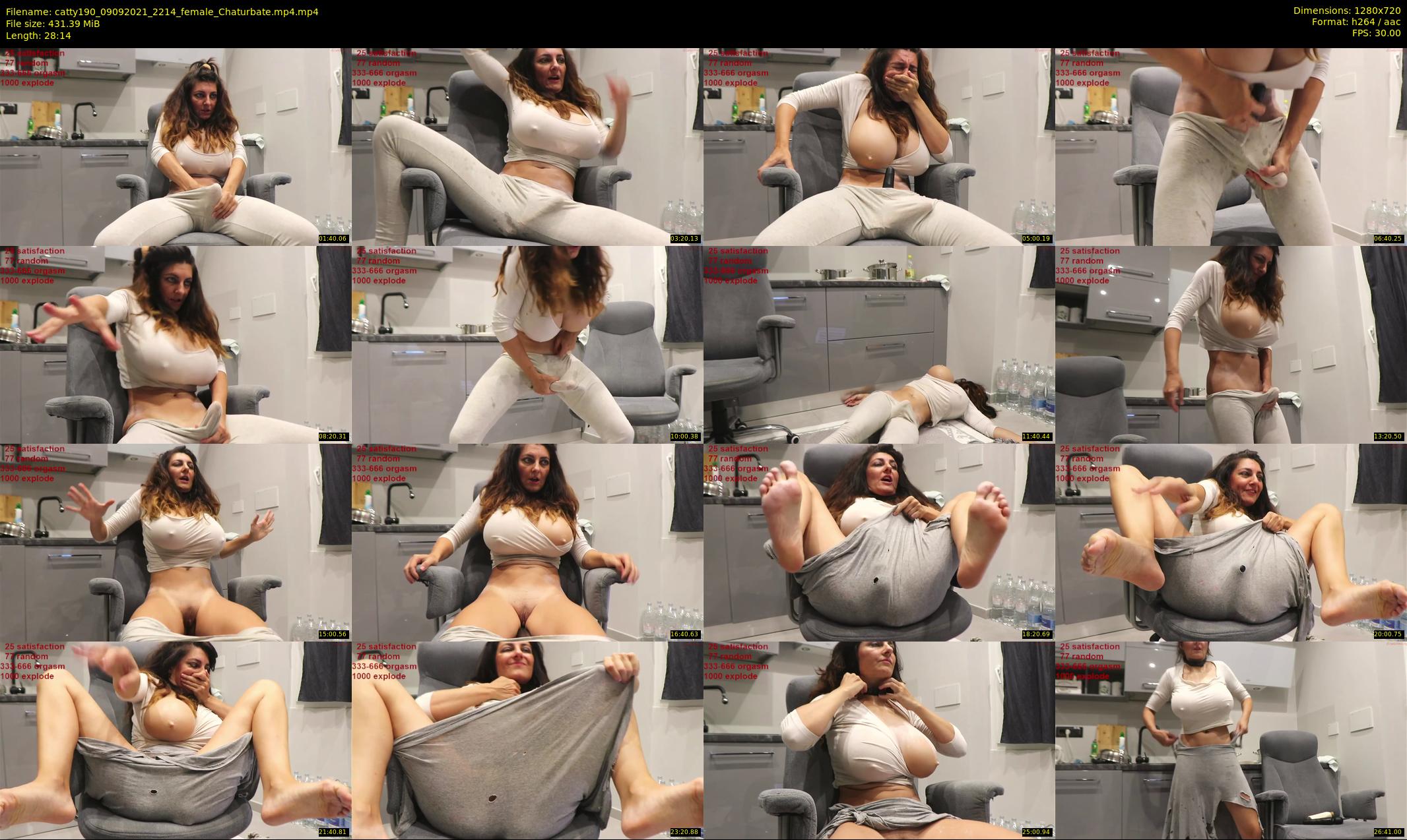catty190 — 29 minute Chaturbate female cam show recording, 720p, Sep 9, 2021