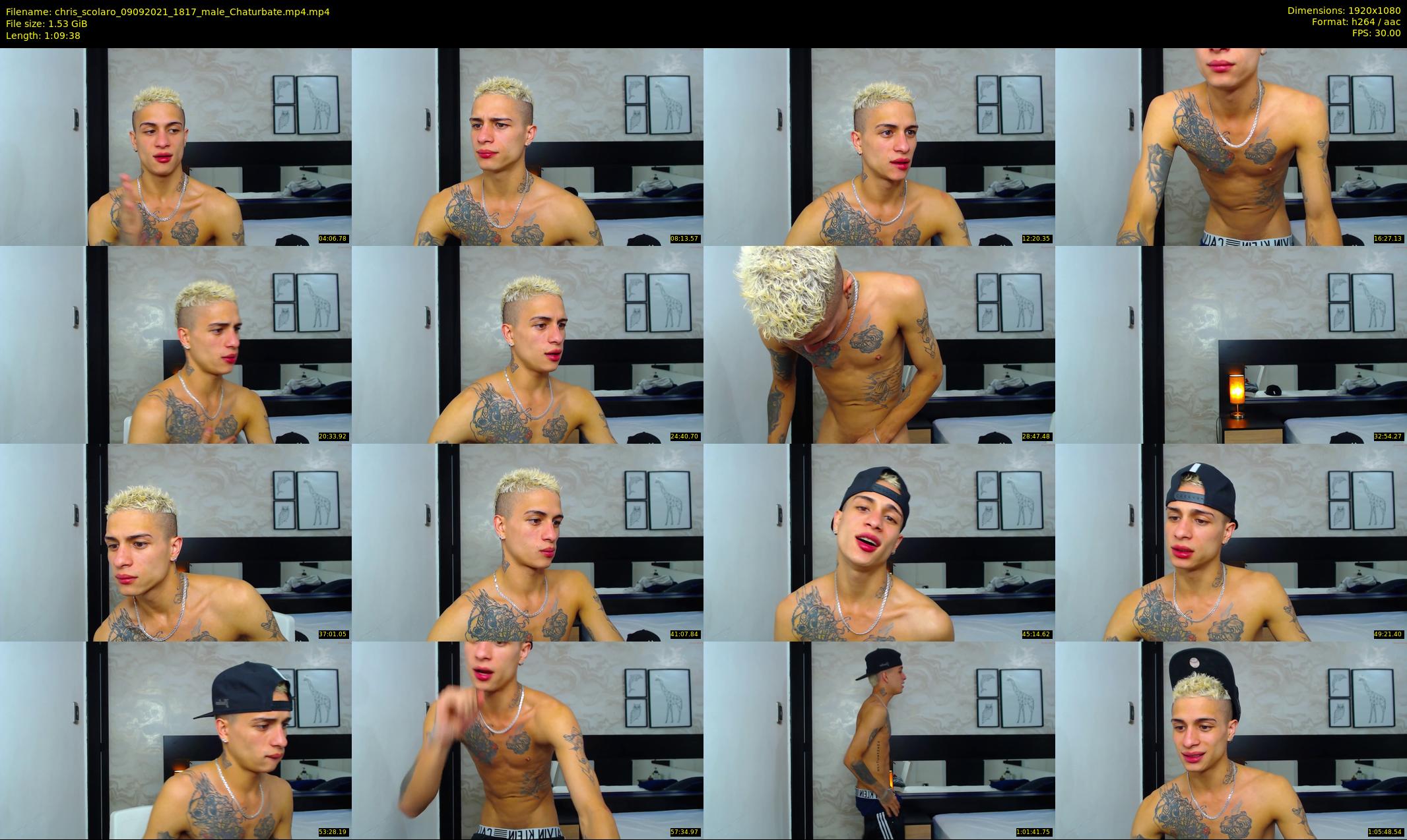 chris_scolaro — 70 minute Chaturbate male cam show recording, 1080p, Sep 9, 2021