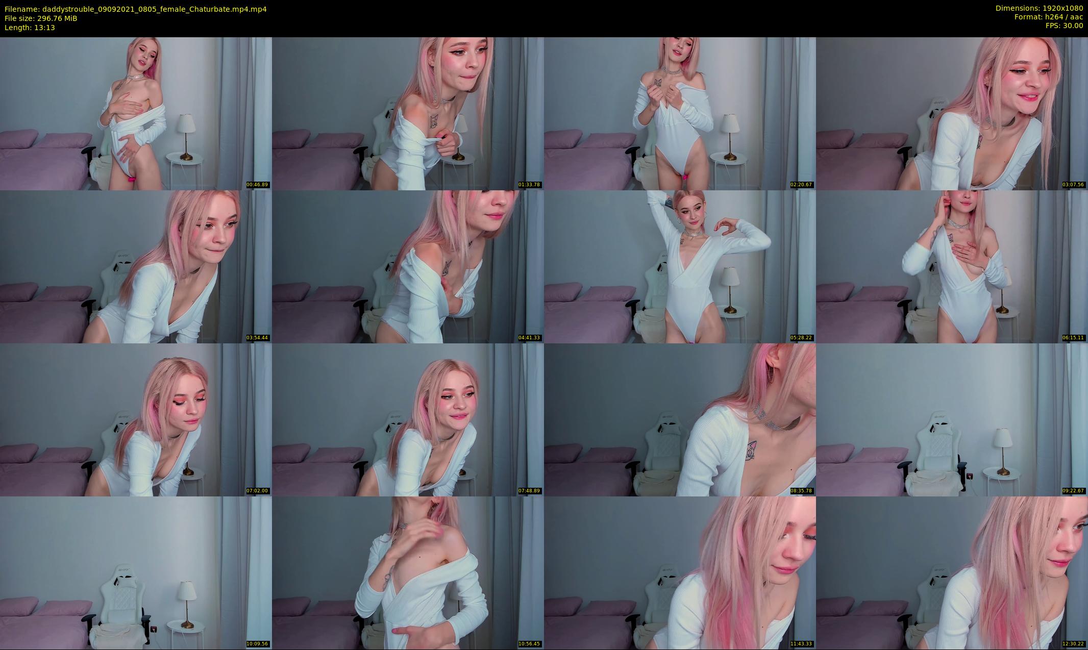 daddystrouble — 14 minute Chaturbate female cam show recording, 1080p, Sep 9, 2021