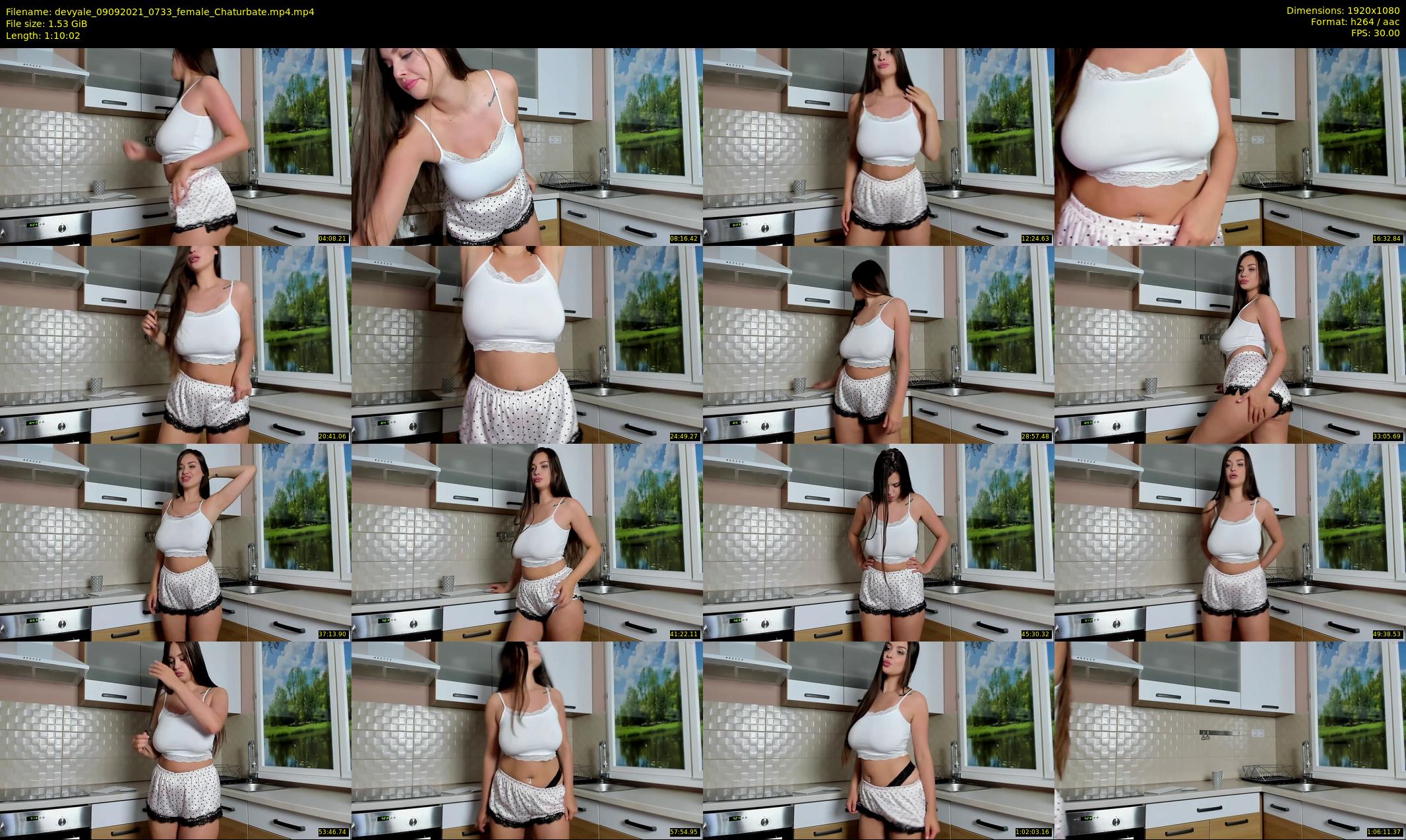 devyale — 71 minute Chaturbate female cam show recording, 1080p, Sep 9, 2021