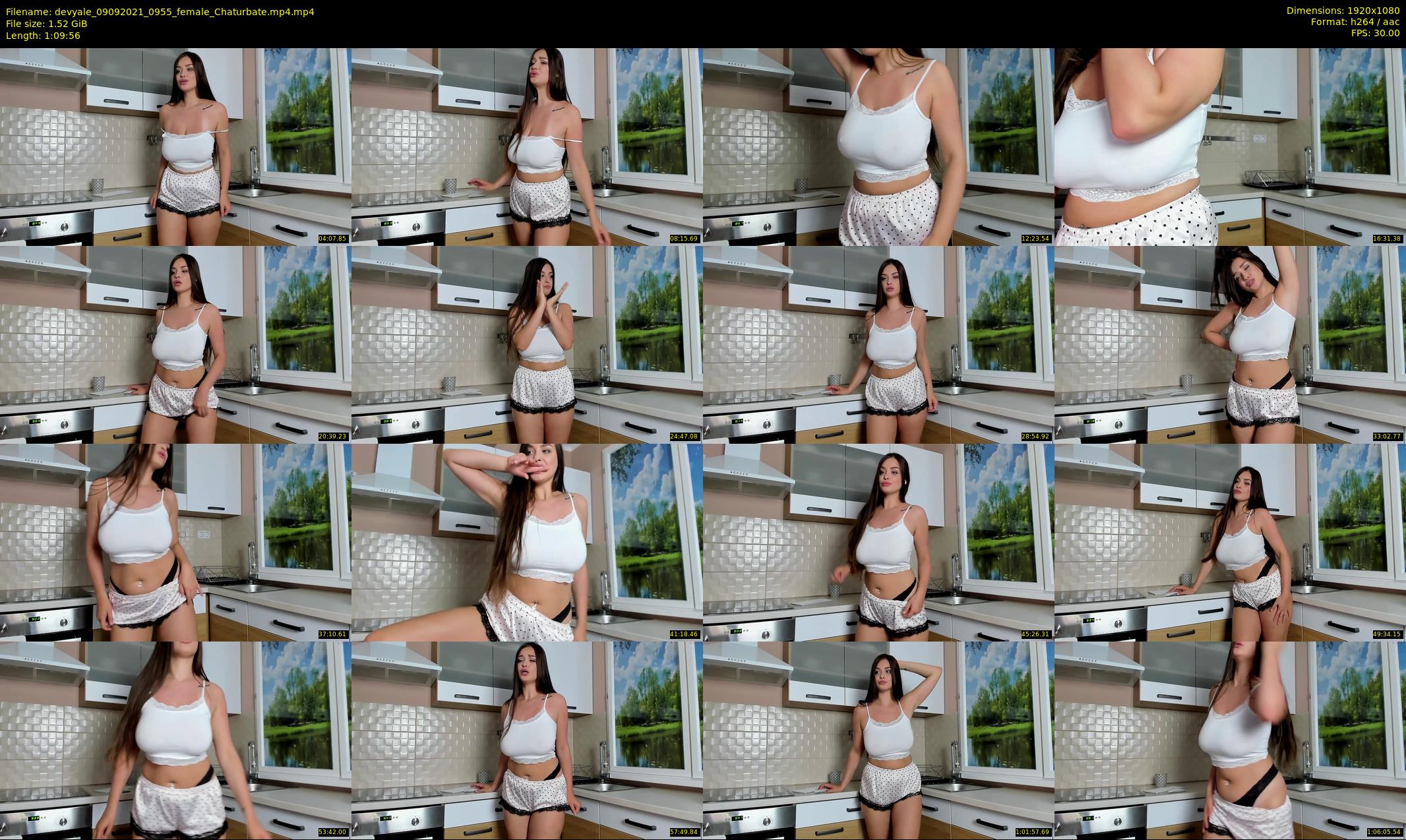 devyale — 70 minute Chaturbate female cam show recording, 1080p, Sep 9, 2021