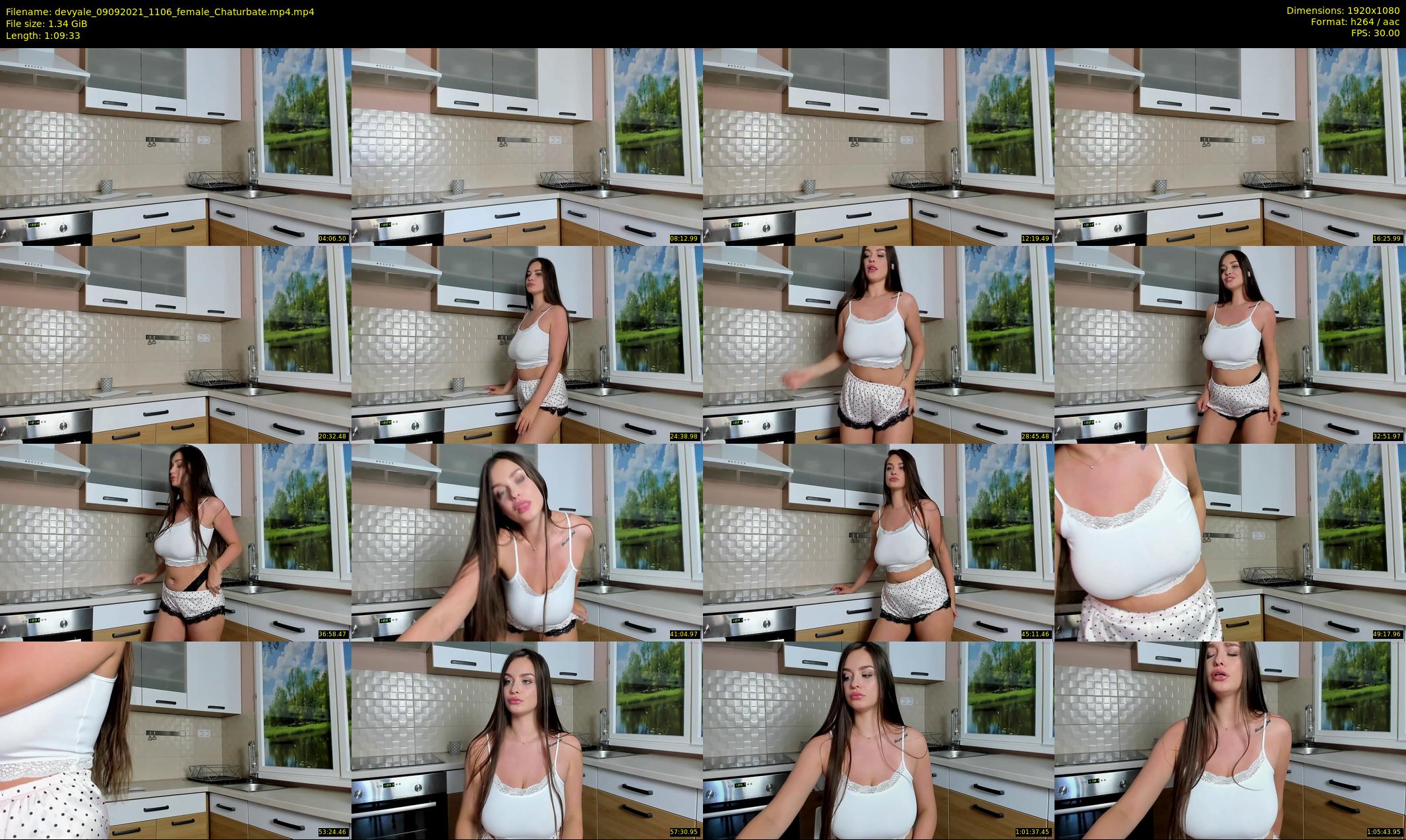 devyale — 70 minute Chaturbate female cam show recording, 1080p, Sep 9, 2021