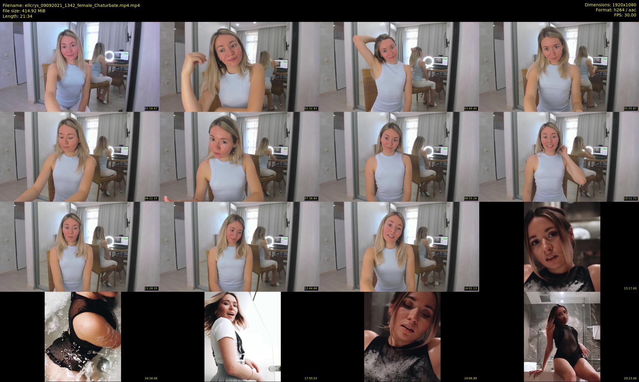 ellcrys — 22 minute Chaturbate couple cam show recording, 1080p, Sep 9, 2021