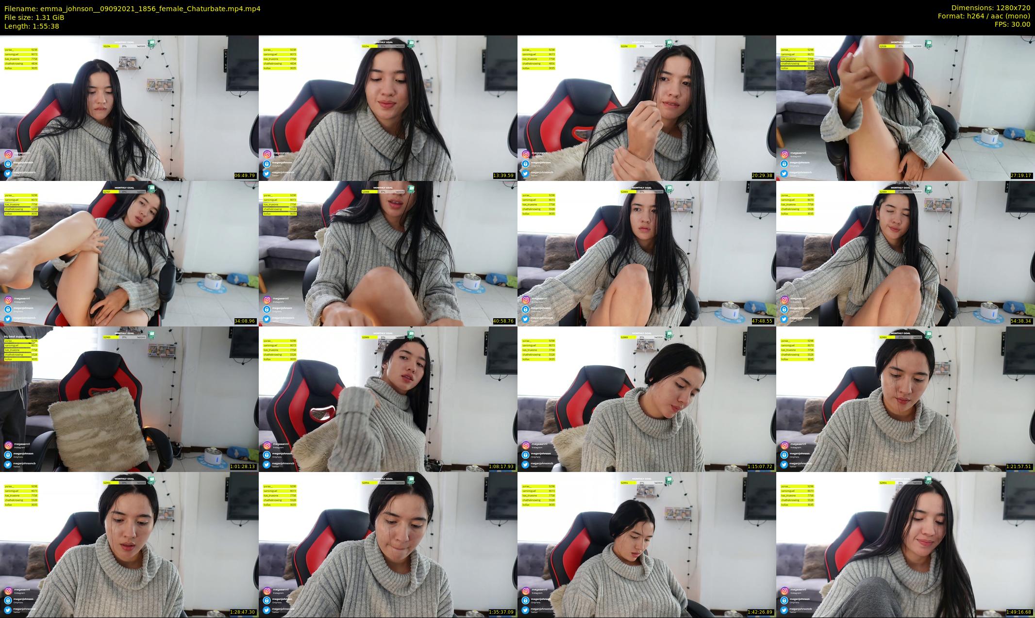 emma_johnson_ — 116 minute Chaturbate female cam show recording, 720p, Sep 9, 2021