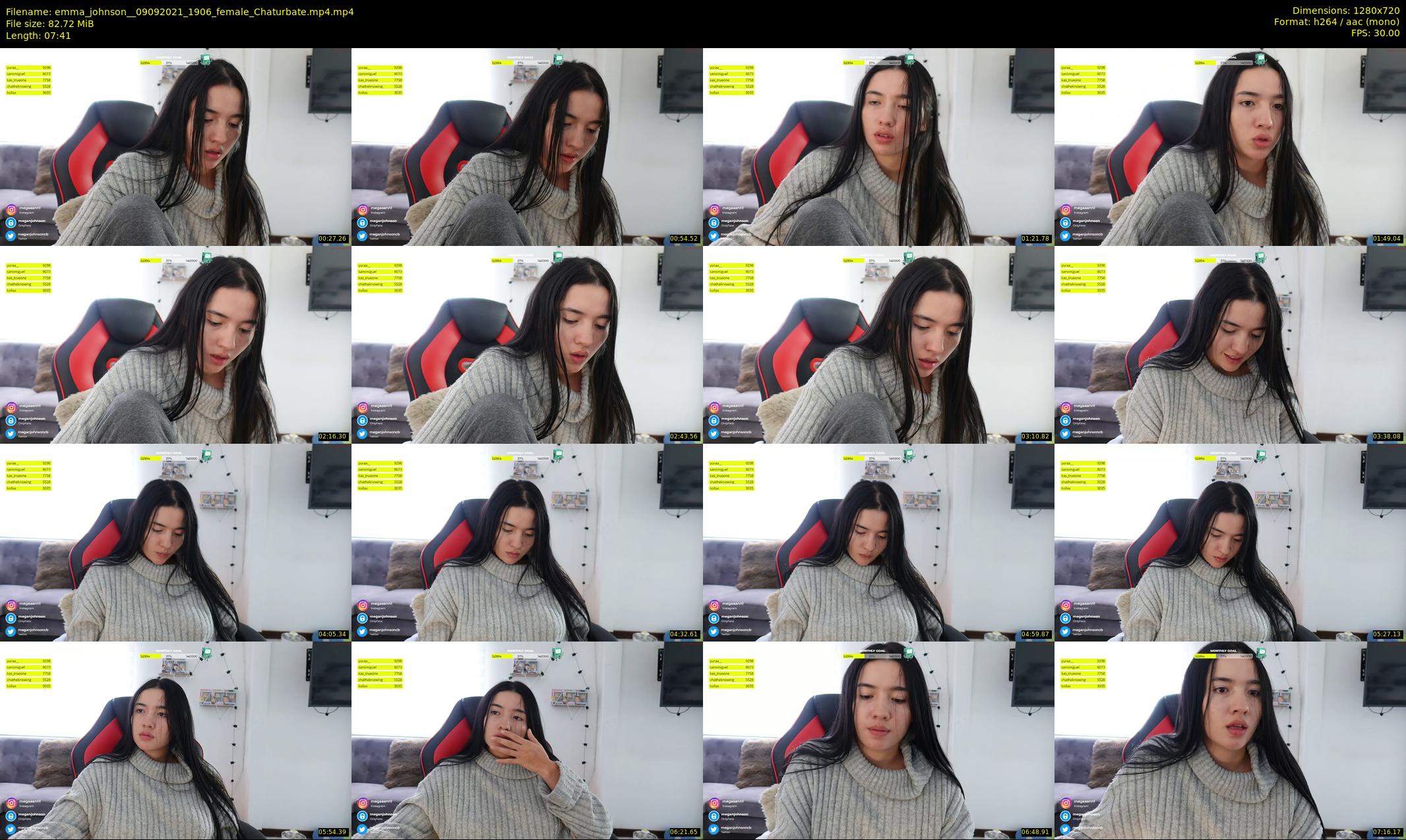 emma_johnson_ — 8 minute Chaturbate female cam show recording, 720p, Sep 9, 2021