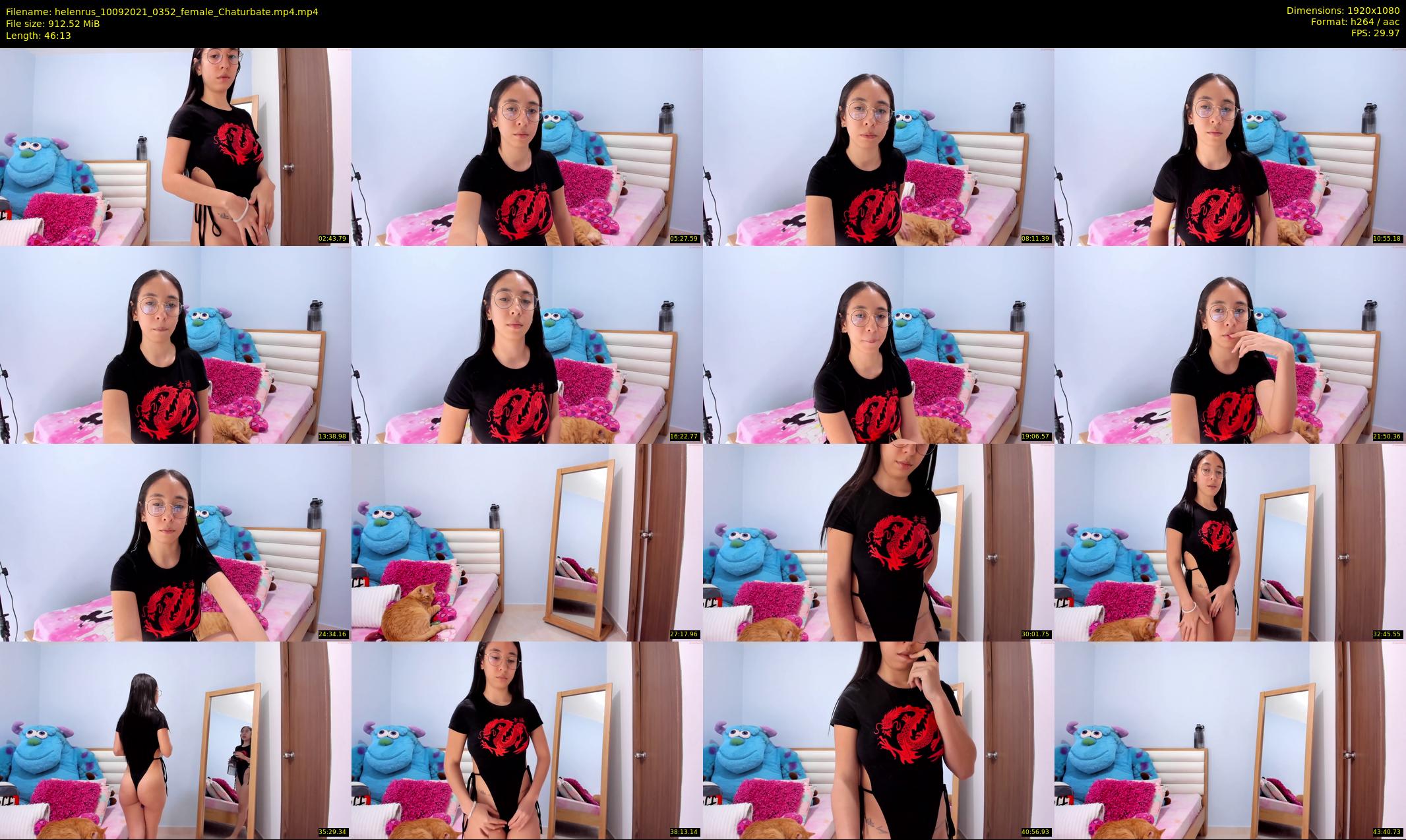 helenrus — 47 minute Chaturbate female cam show recording, 1080p, Sep 10, 2021