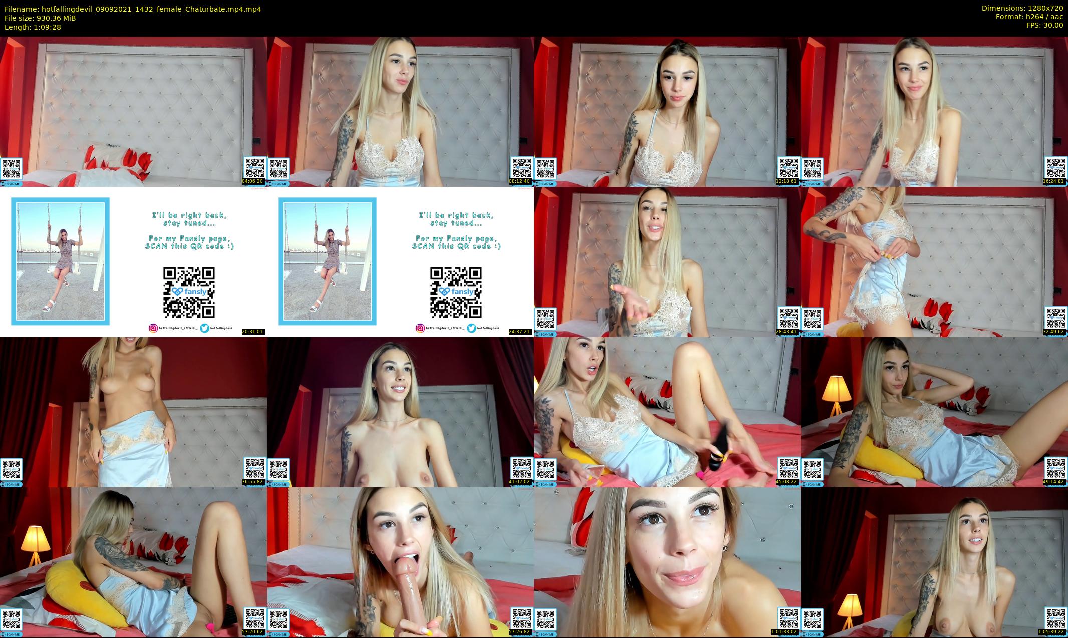 hotfallingdevil — 70 minute Chaturbate female cam show recording, 720p, Sep 9, 2021