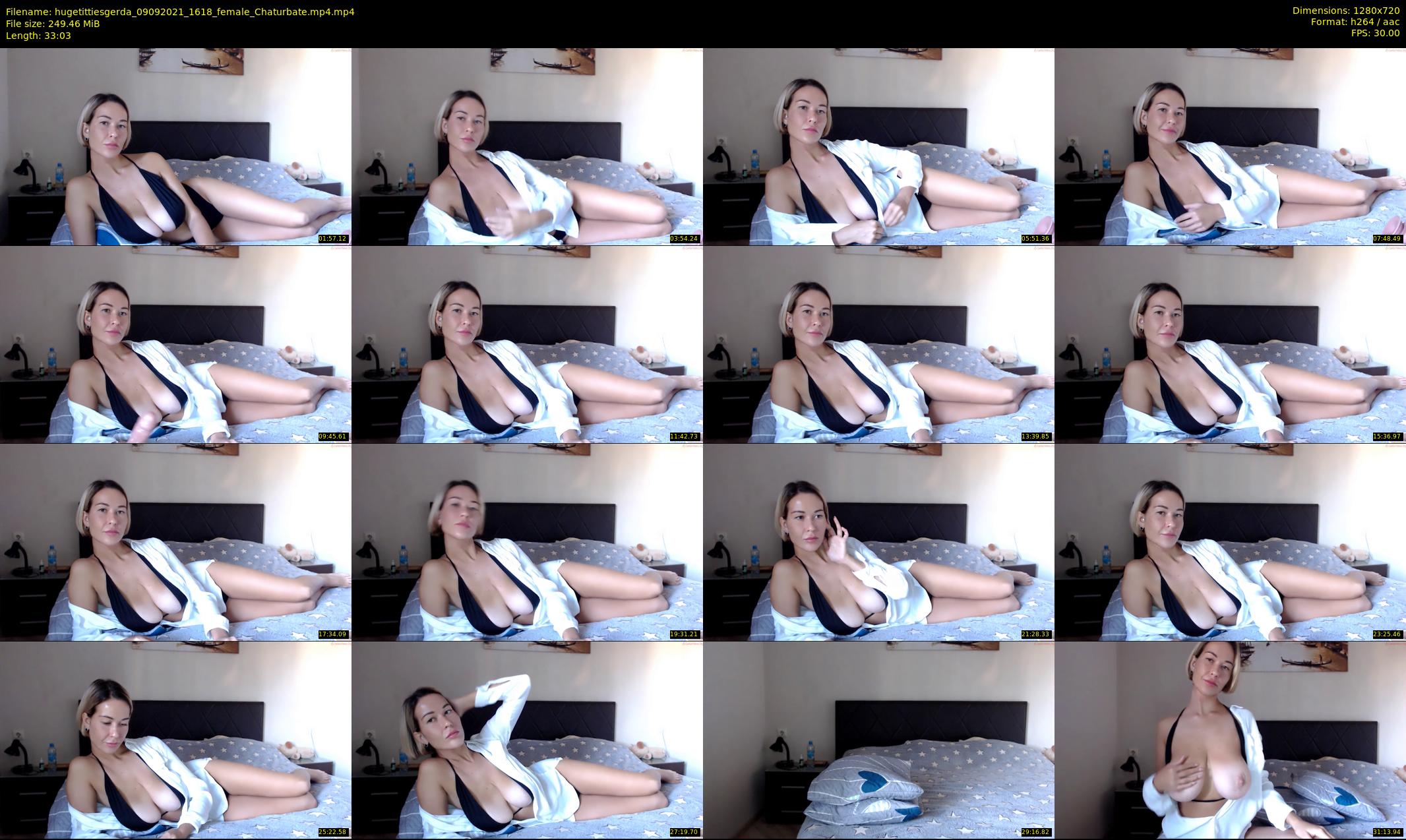 hugetittiesgerda — 34 minute Chaturbate female cam show recording, 720p, Sep 9, 2021