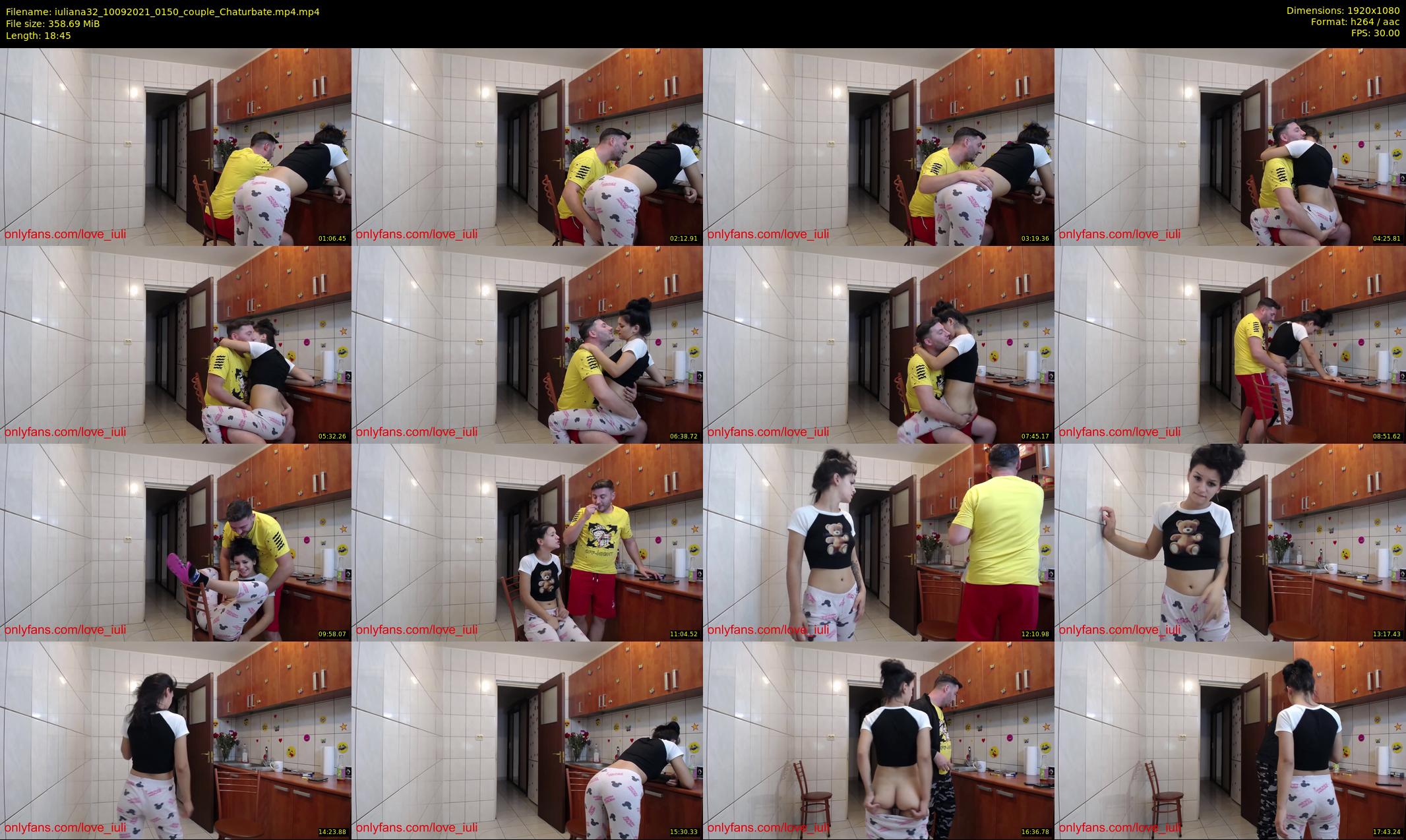 iuliana32 — 19 minute Chaturbate couple cam show recording, 1080p, Sep 10, 2021