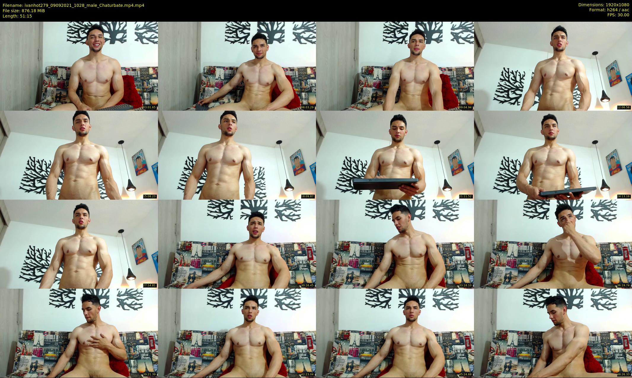 ivanhot279 — 52 minute Chaturbate male cam show recording, 1080p, Sep 9, 2021