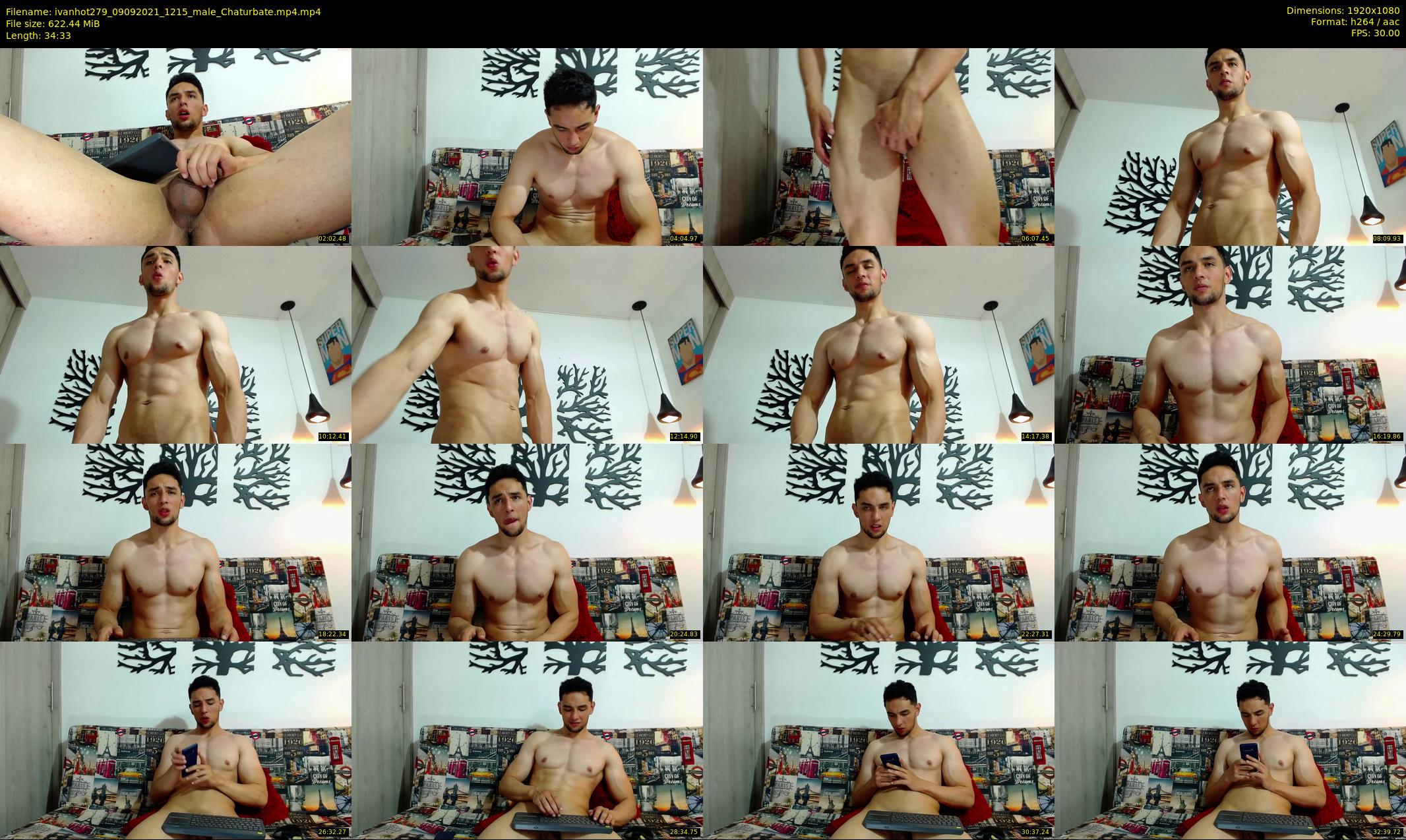 ivanhot279 — 35 minute Chaturbate male cam show recording, 1080p, Sep 9, 2021