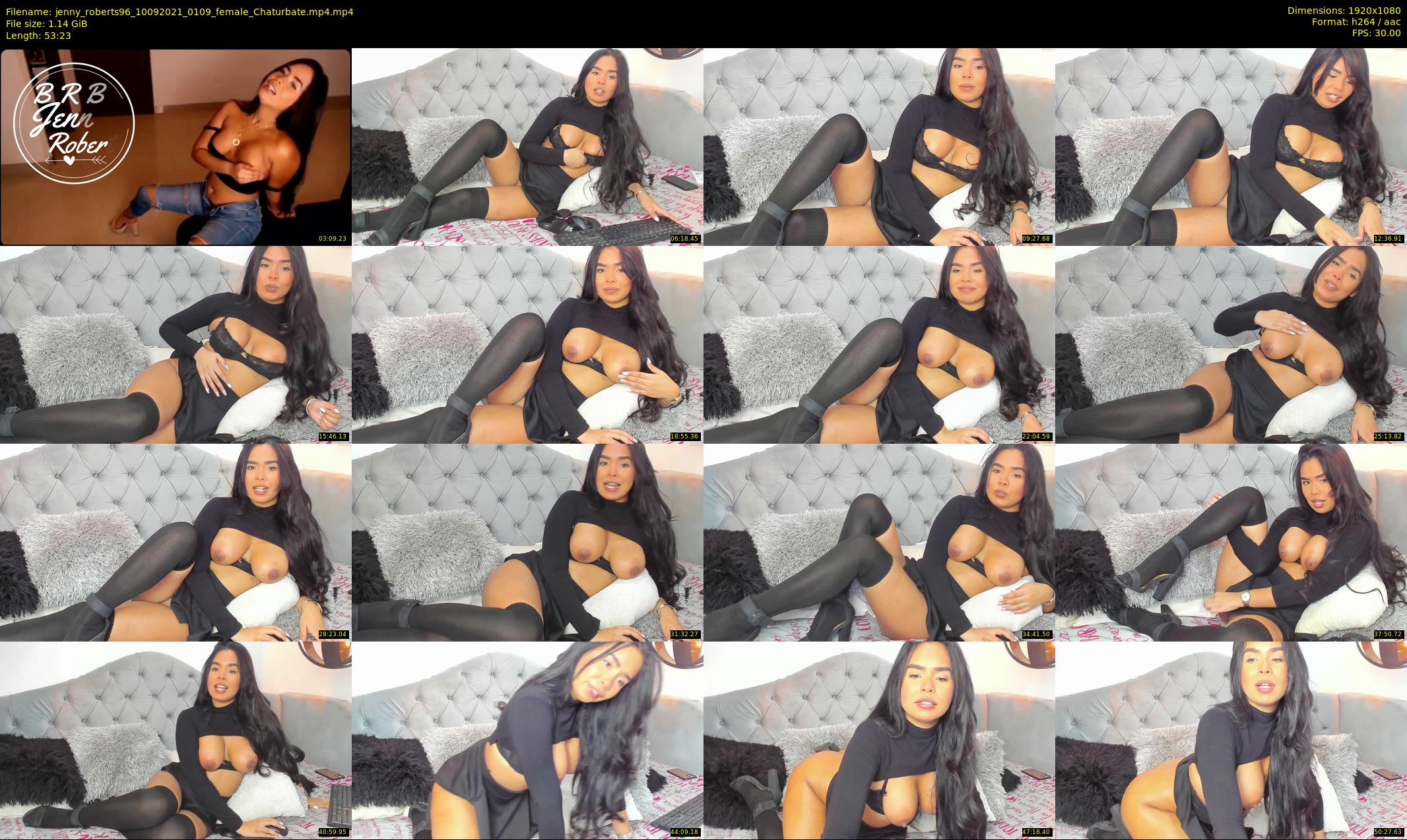 jenny_roberts96 — 54 minute Chaturbate female cam show recording, 1080p, Sep 10, 2021