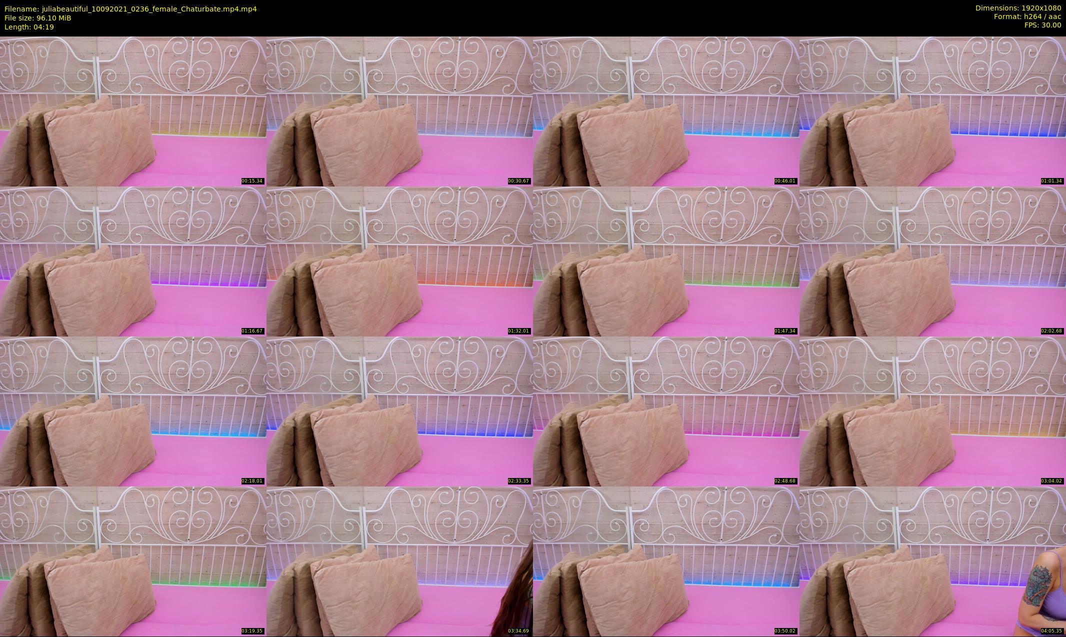juliabeautiful — 5 minute Chaturbate female cam show recording, 1080p, Sep 10, 2021