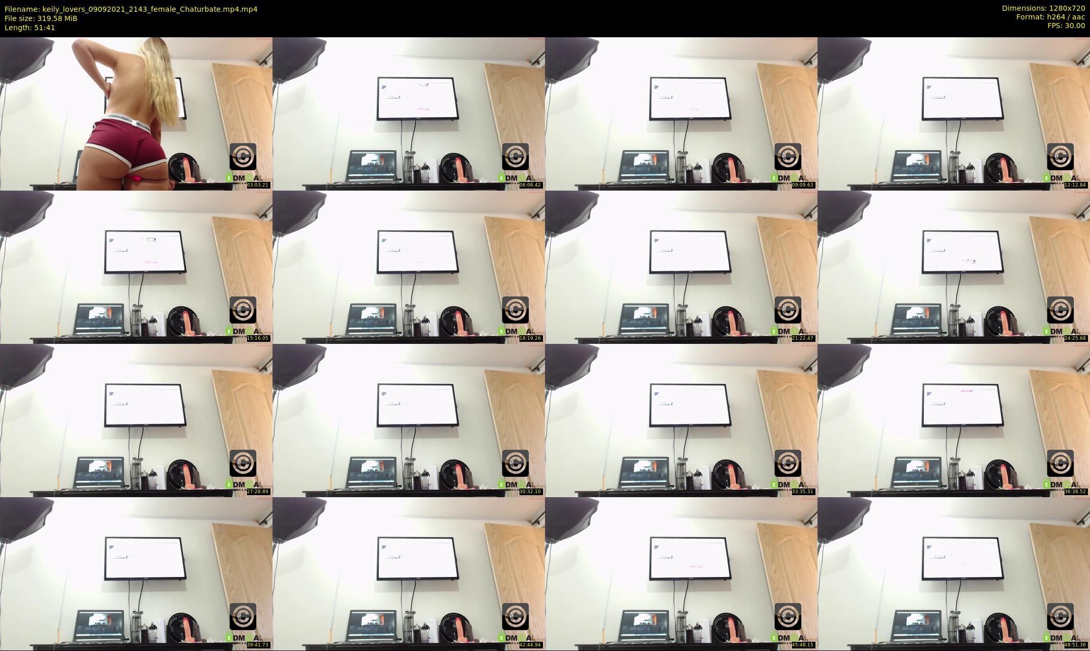 keily_lovers — 52 minute Chaturbate female cam show recording, 720p, Sep 9, 2021