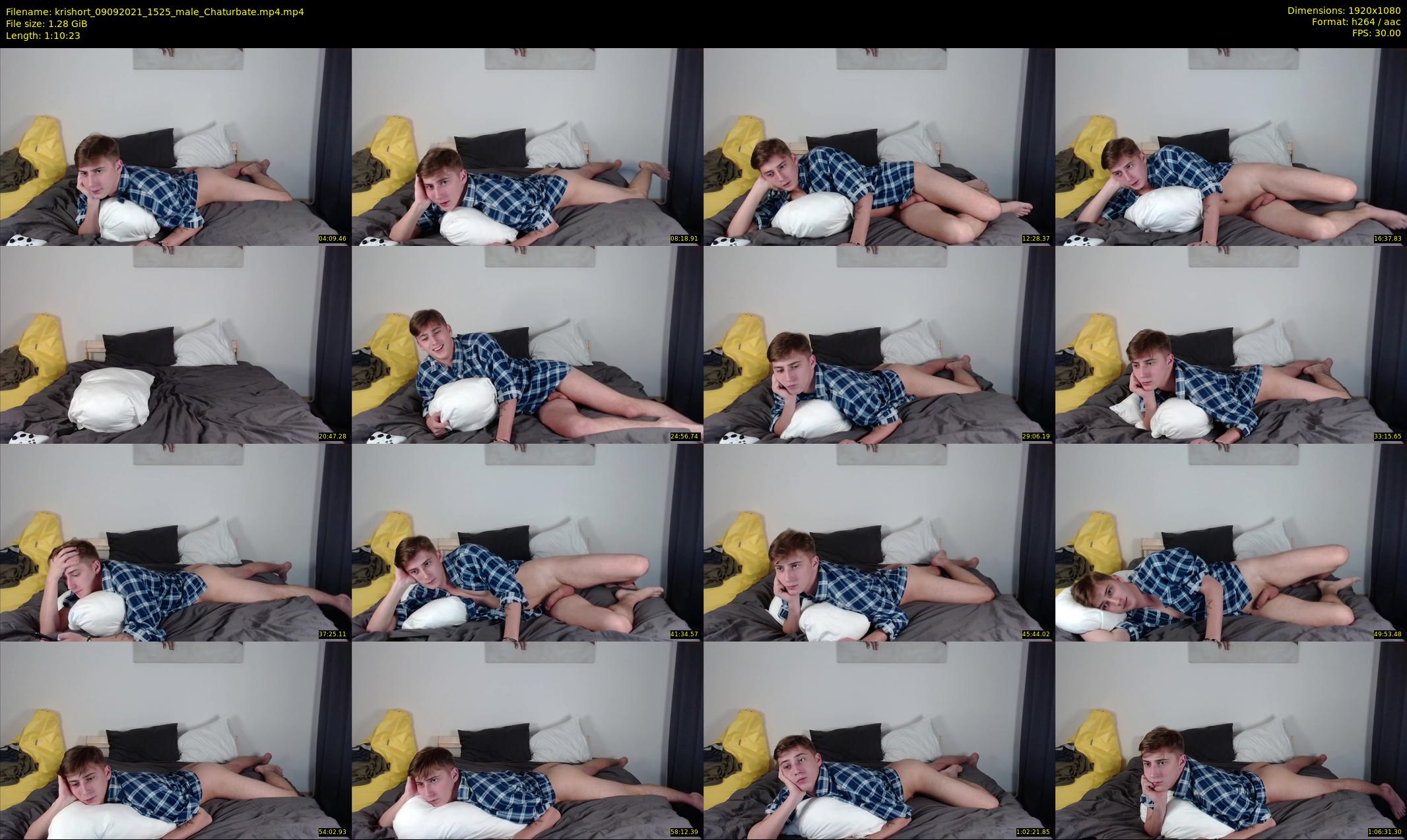 krishort — 71 minute Chaturbate male cam show recording, 1080p, Sep 9, 2021